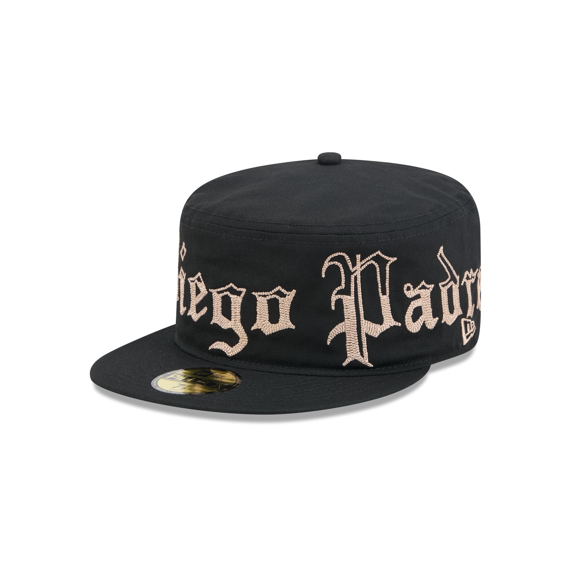 San Diego Padres Gothic Lettering Pillbox Hat