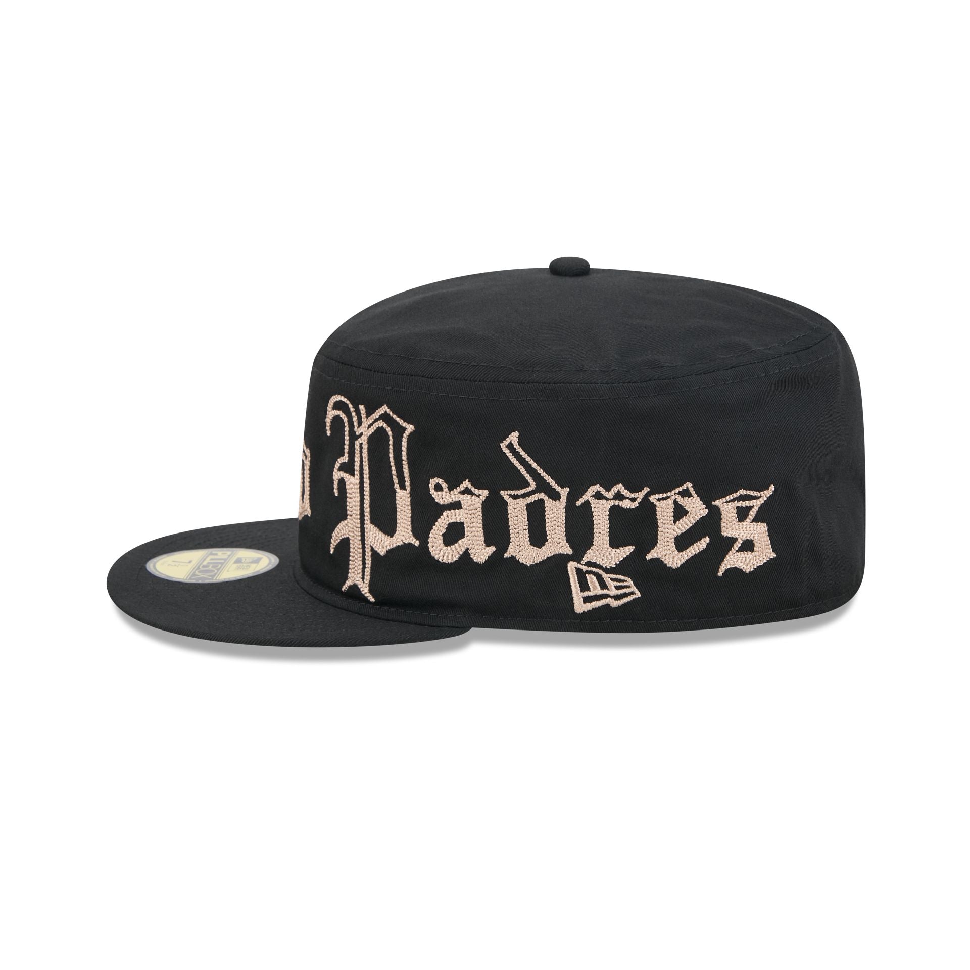 San Diego Padres Gothic Lettering Pillbox Hat