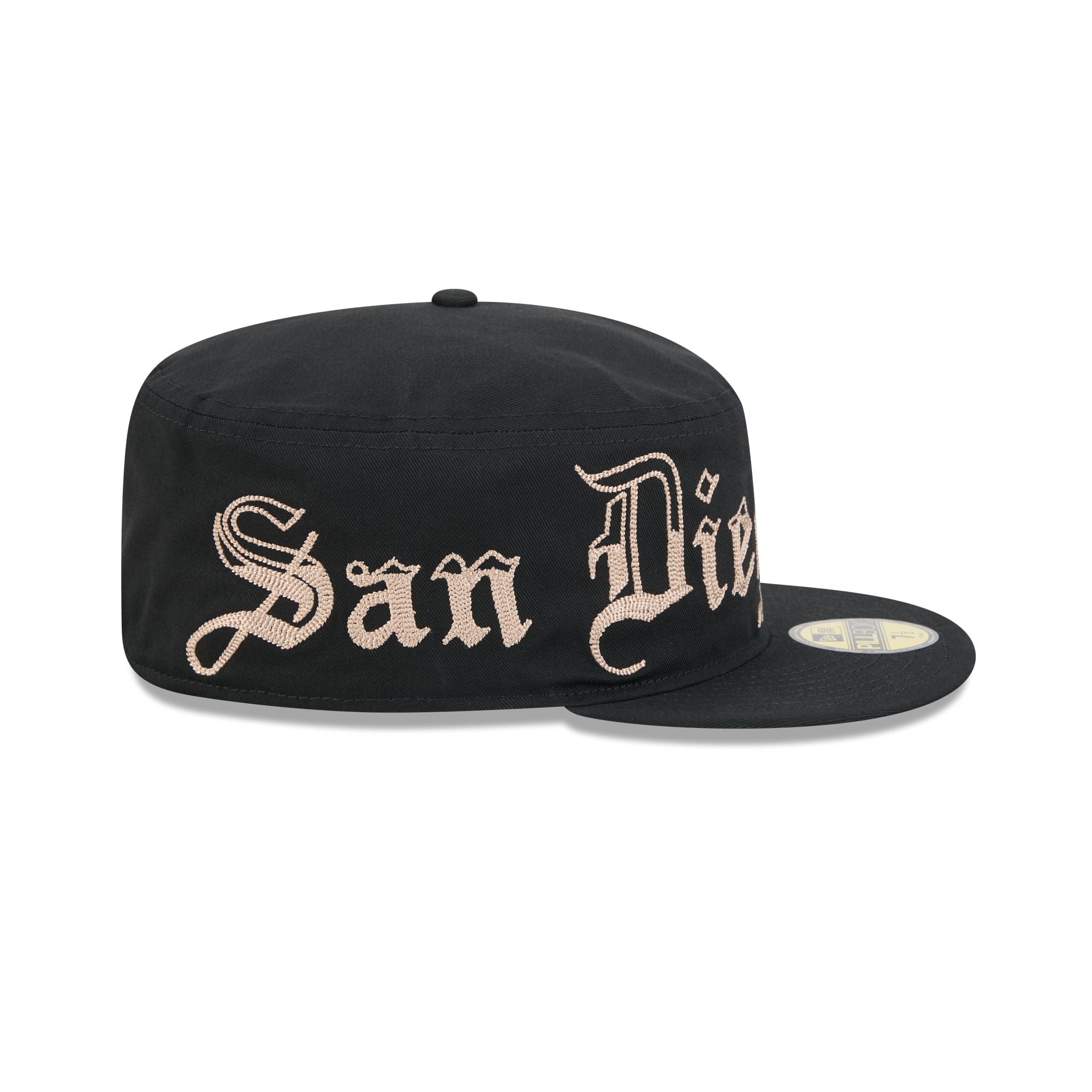 San Diego Padres Gothic Lettering Pillbox Hat