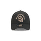 San Diego Padres Gothic Lettering 9FORTY A-Frame Snapback Hat