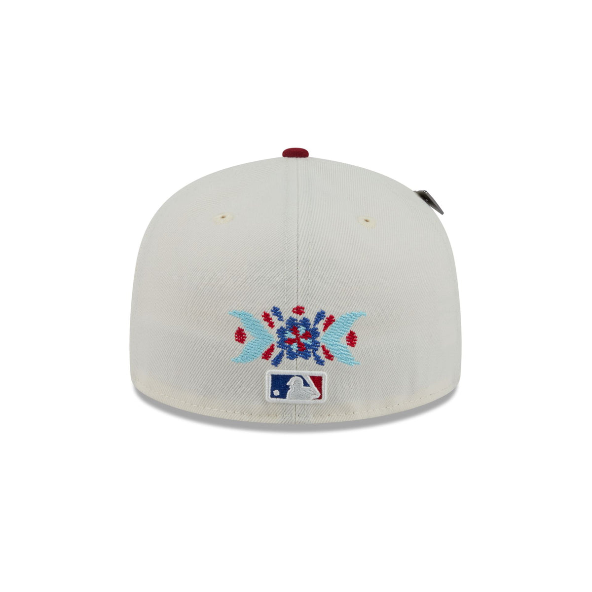 Atlanta Braves Day of the Dead Chrome White 59FIFTY Fitted Hat