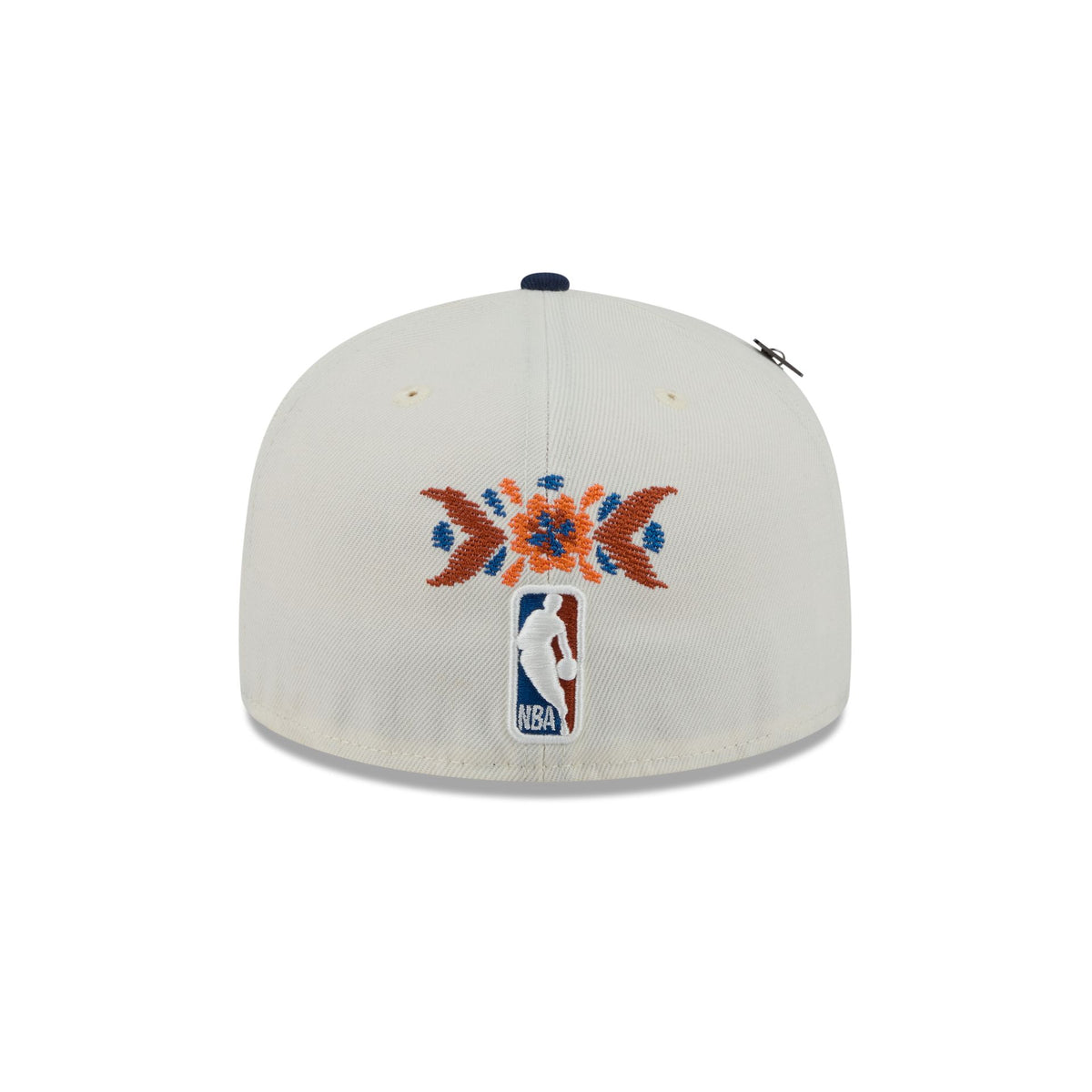 New York Knicks Day of the Dead Chrome White 59FIFTY Fitted Hat