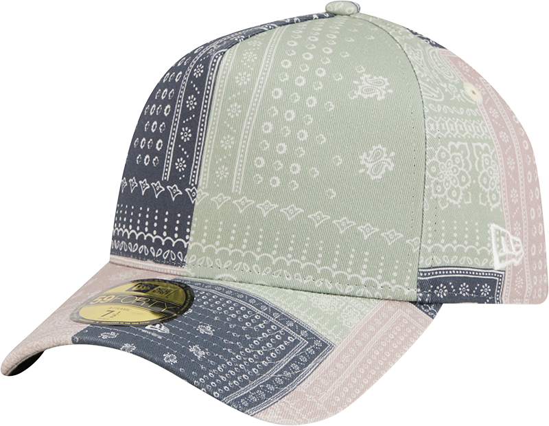 New Era Cap Paisley Patch 59FORTY A-Frame Fitted Hat