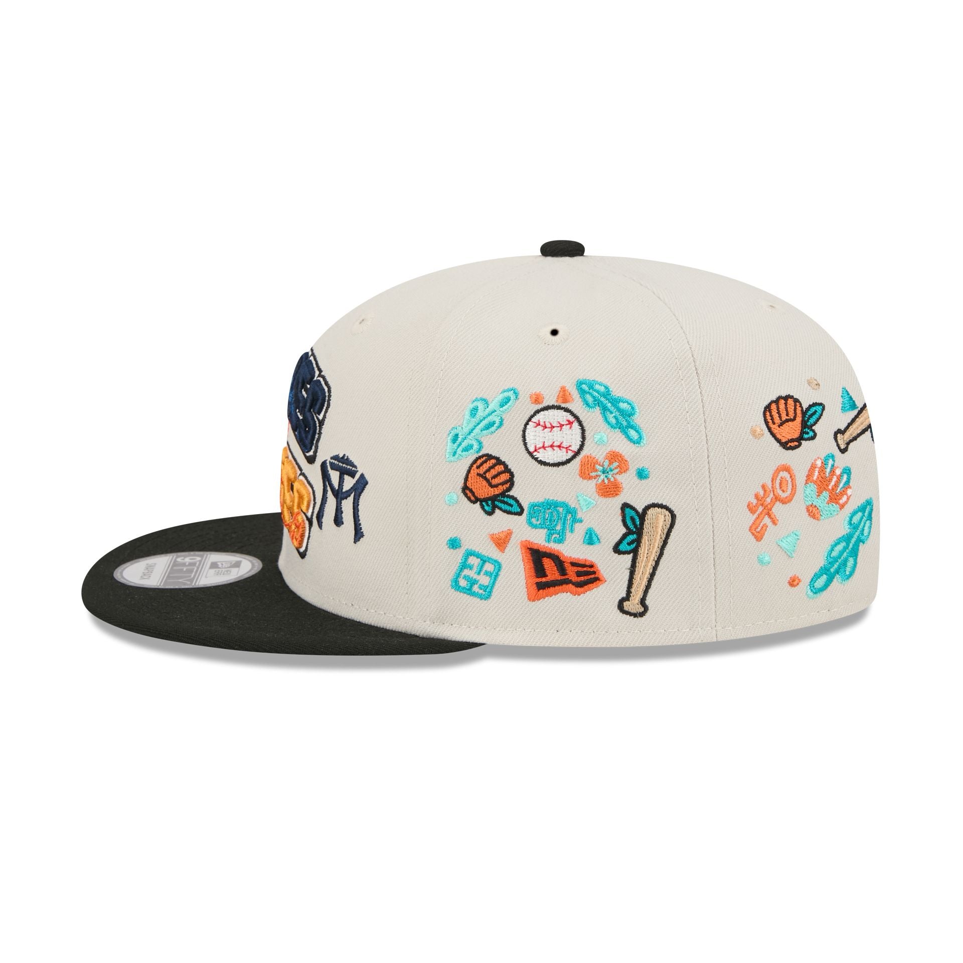 Sultanes De Monterrey vs San Francisco Giants Wordmark 9FIFTY Snapback Hat