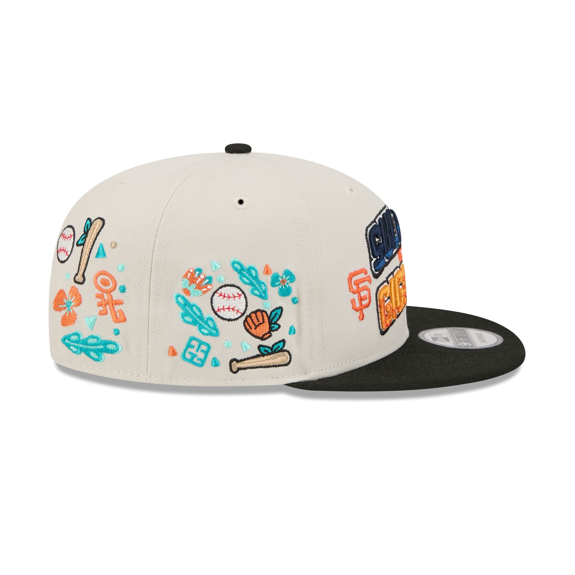 Sultanes De Monterrey vs San Francisco Giants Wordmark 9FIFTY Snapback Hat