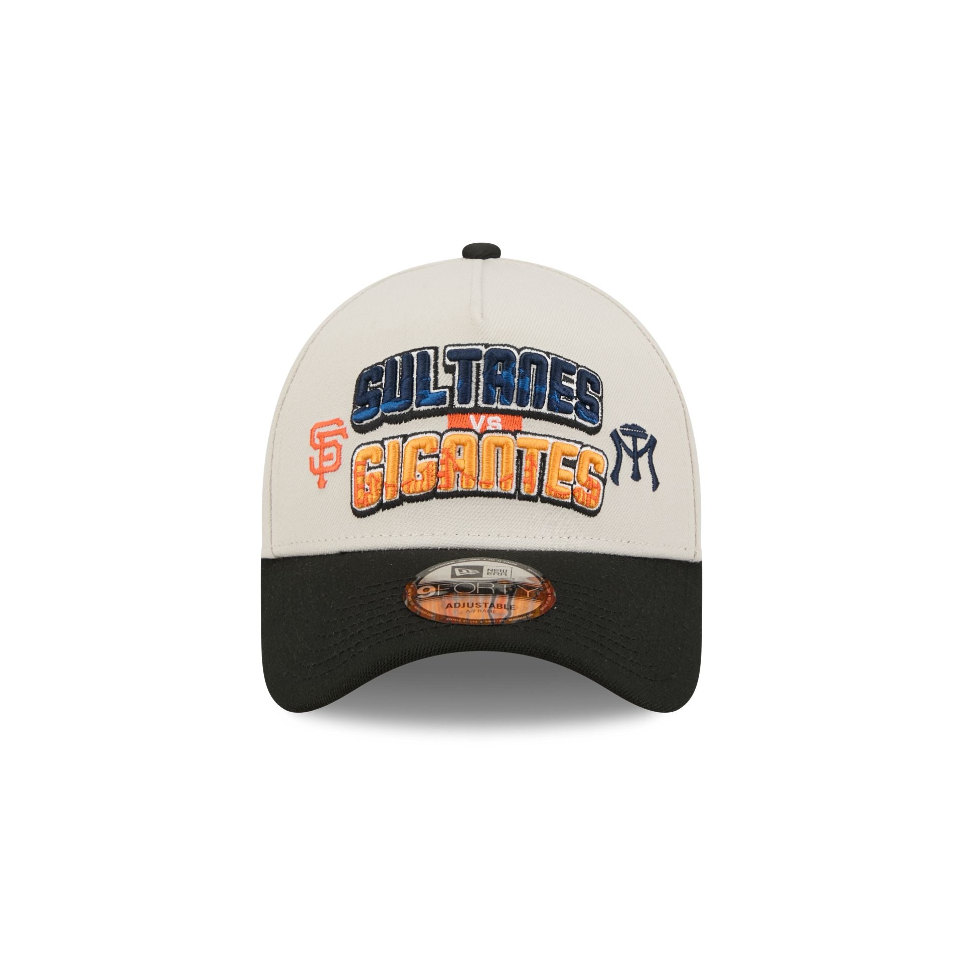 Sultanes De Monterrey vs San Francisco Giants Wordmark 9FORTY A-Frame Snapback Hat