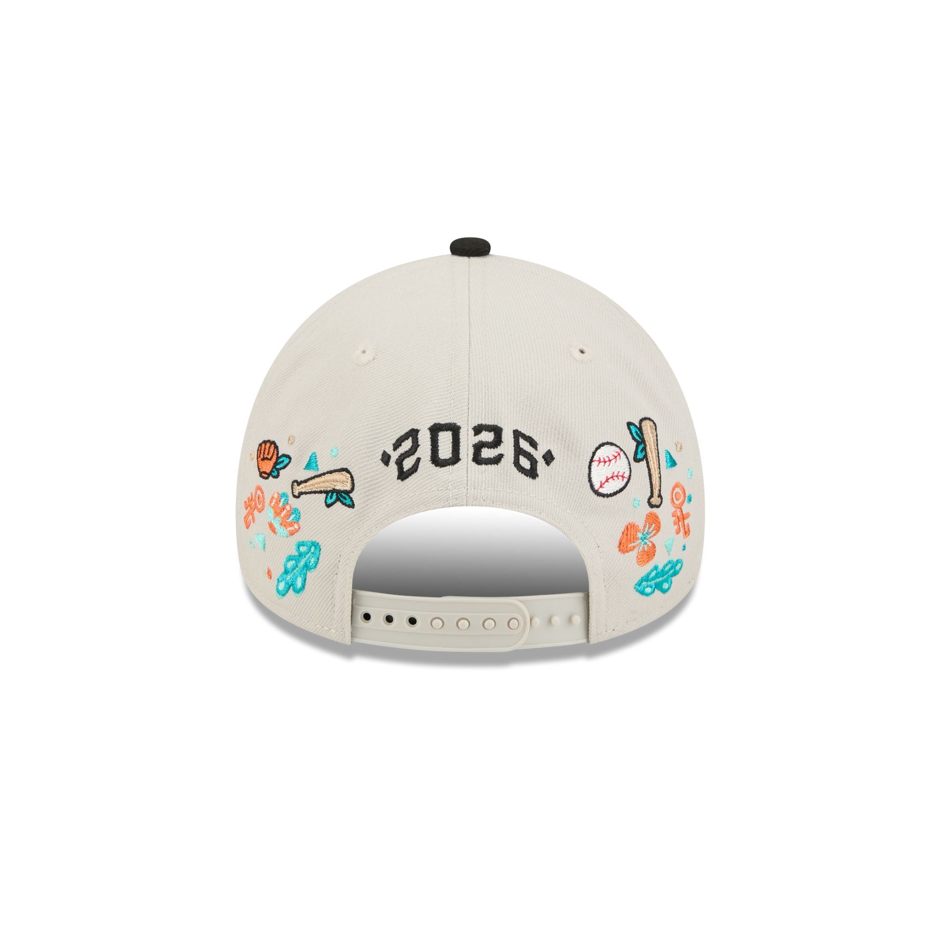 Sultanes De Monterrey vs San Francisco Giants Wordmark 9FORTY A-Frame Snapback Hat