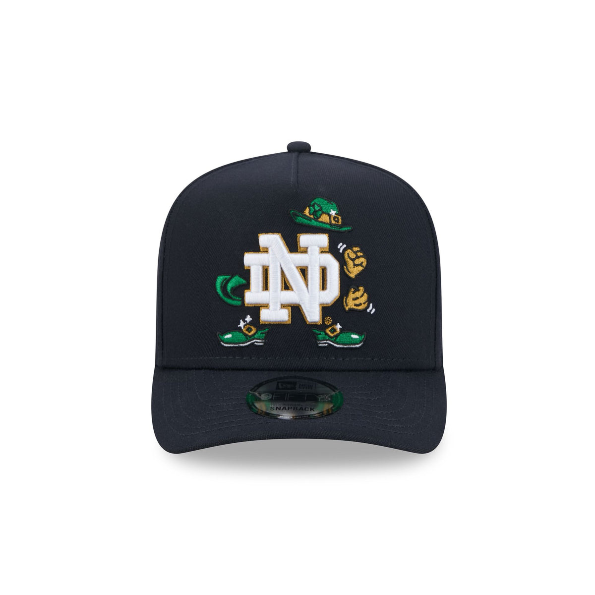 Notre Dame Fighting Irish Cartoon 9FIFTY A-Frame Snapback Hat