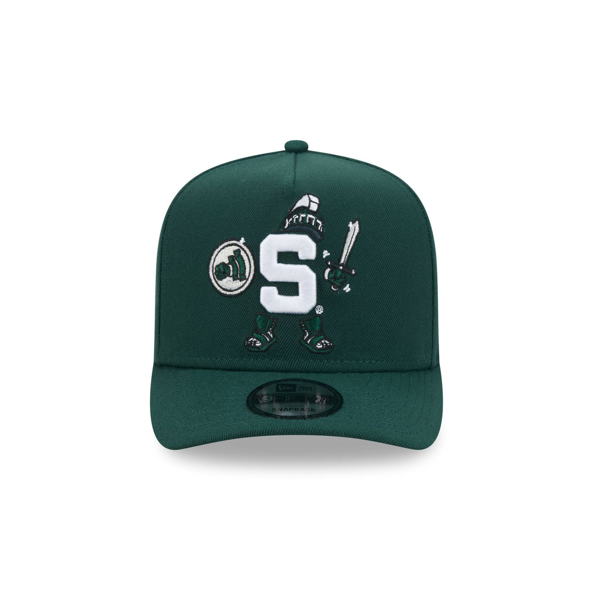 Michigan State Spartans Cartoon 9FIFTY A-Frame Snapback Hat