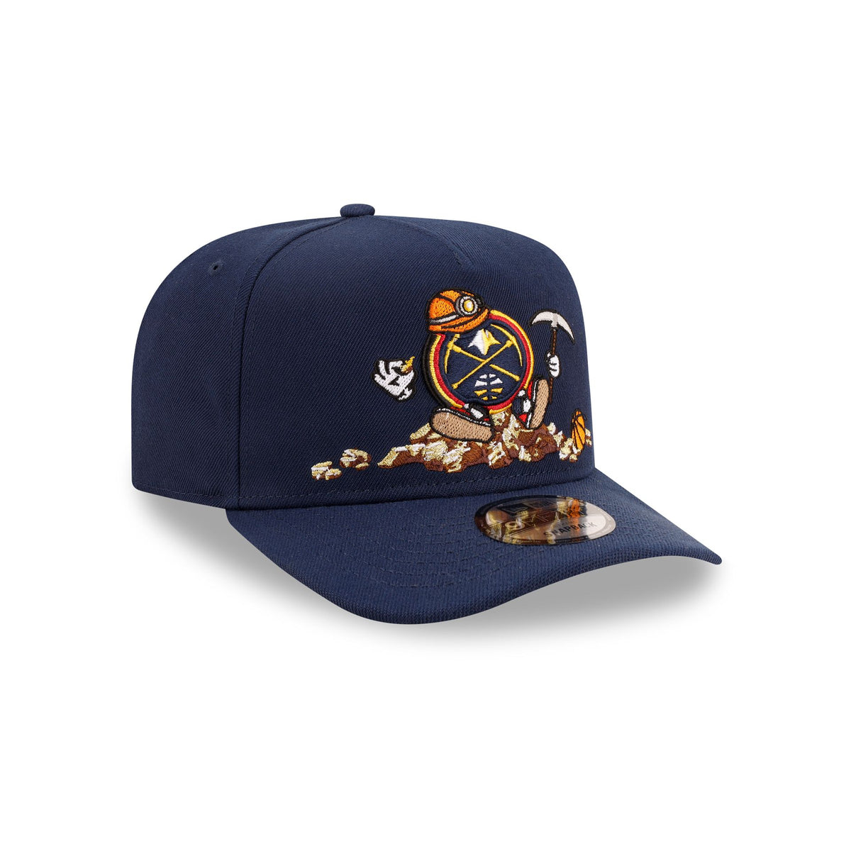 Denver Nuggets Cartoon 9FIFTY A-Frame Snapback Hat