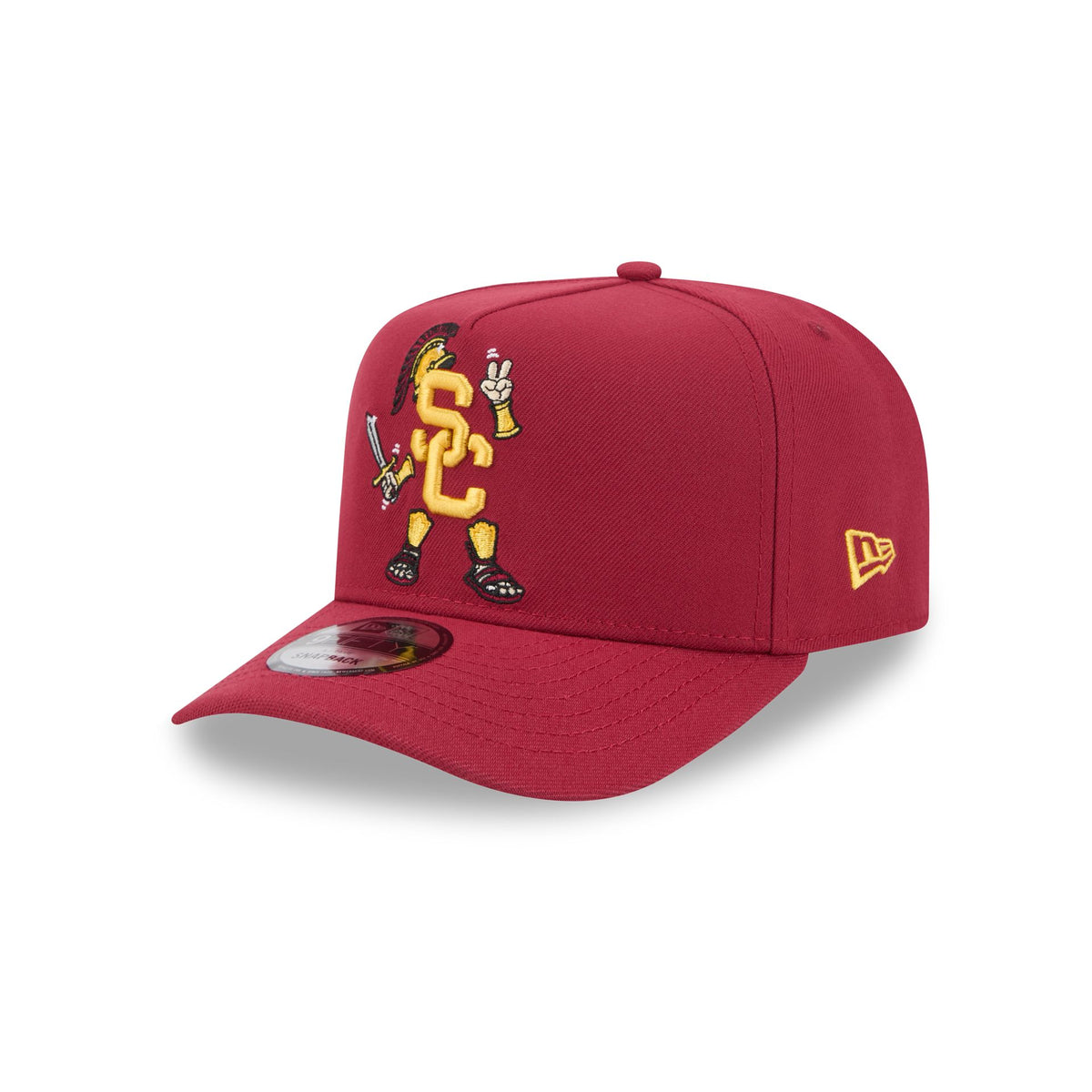 USC Trojans Cartoon 9FIFTY A-Frame Snapback Hat