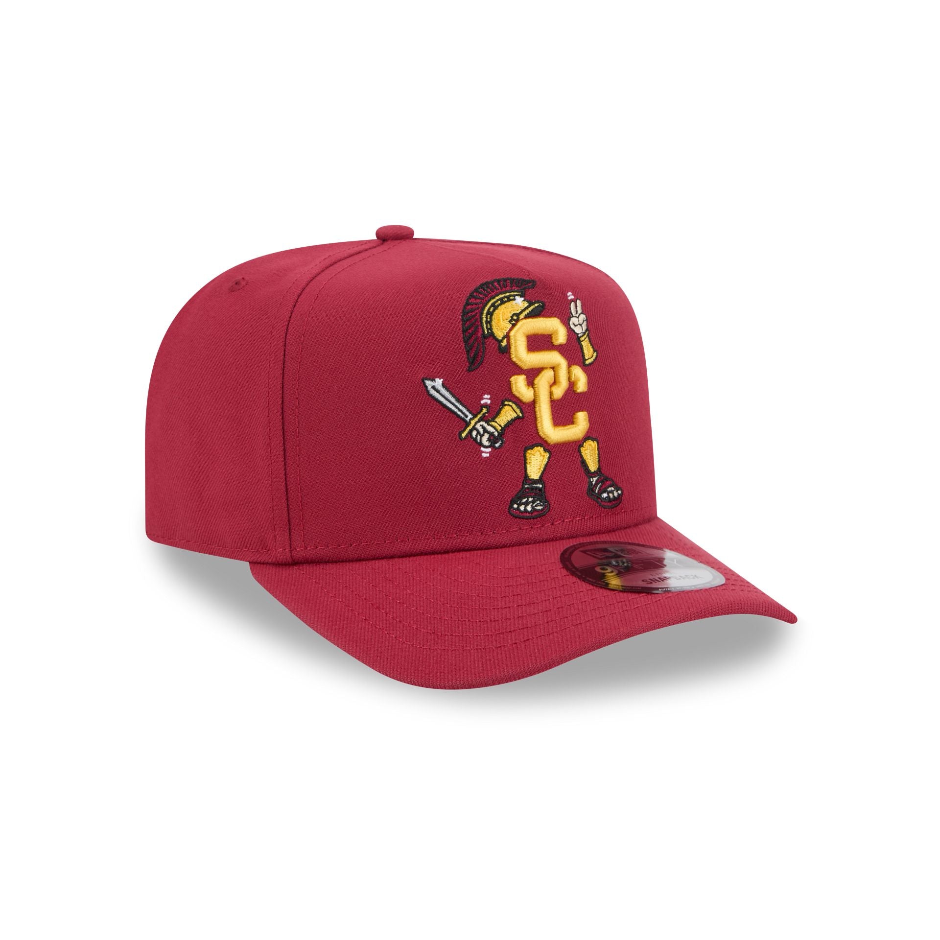 USC Trojans Cartoon 9FIFTY A-Frame Snapback Hat