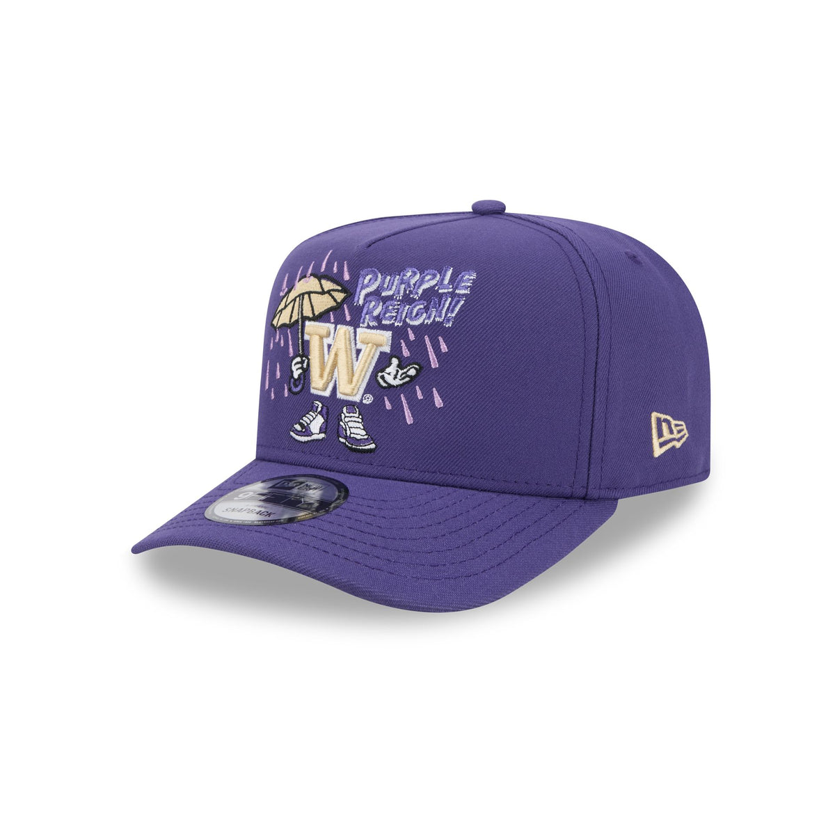Washington Huskies Cartoon 9FIFTY A-Frame Snapback Hat
