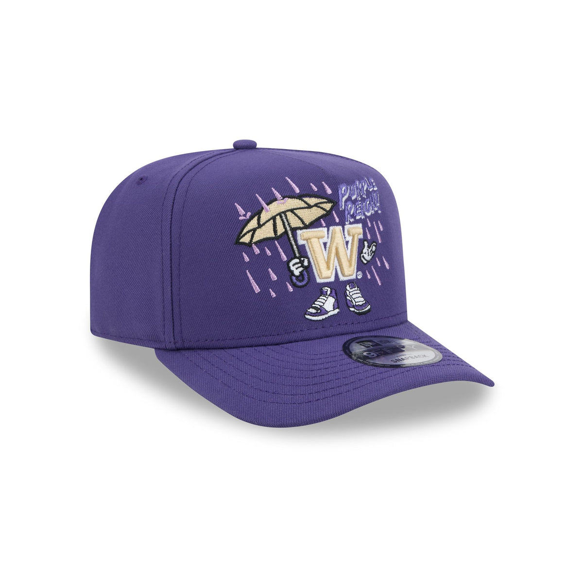 Washington Huskies Cartoon 9FIFTY A-Frame Snapback Hat