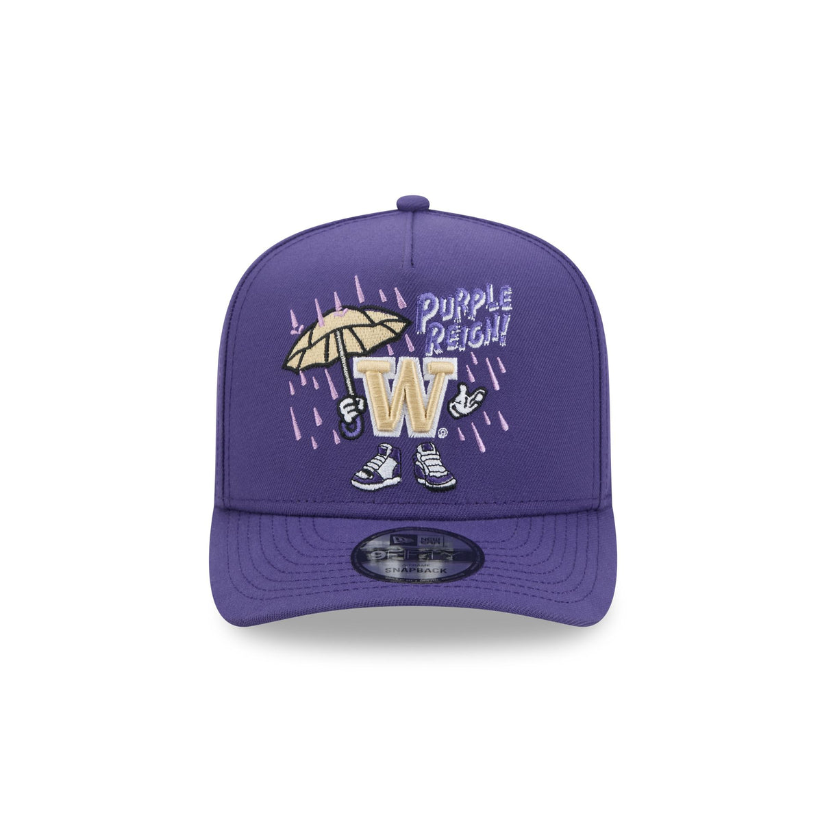 Washington Huskies Cartoon 9FIFTY A-Frame Snapback Hat