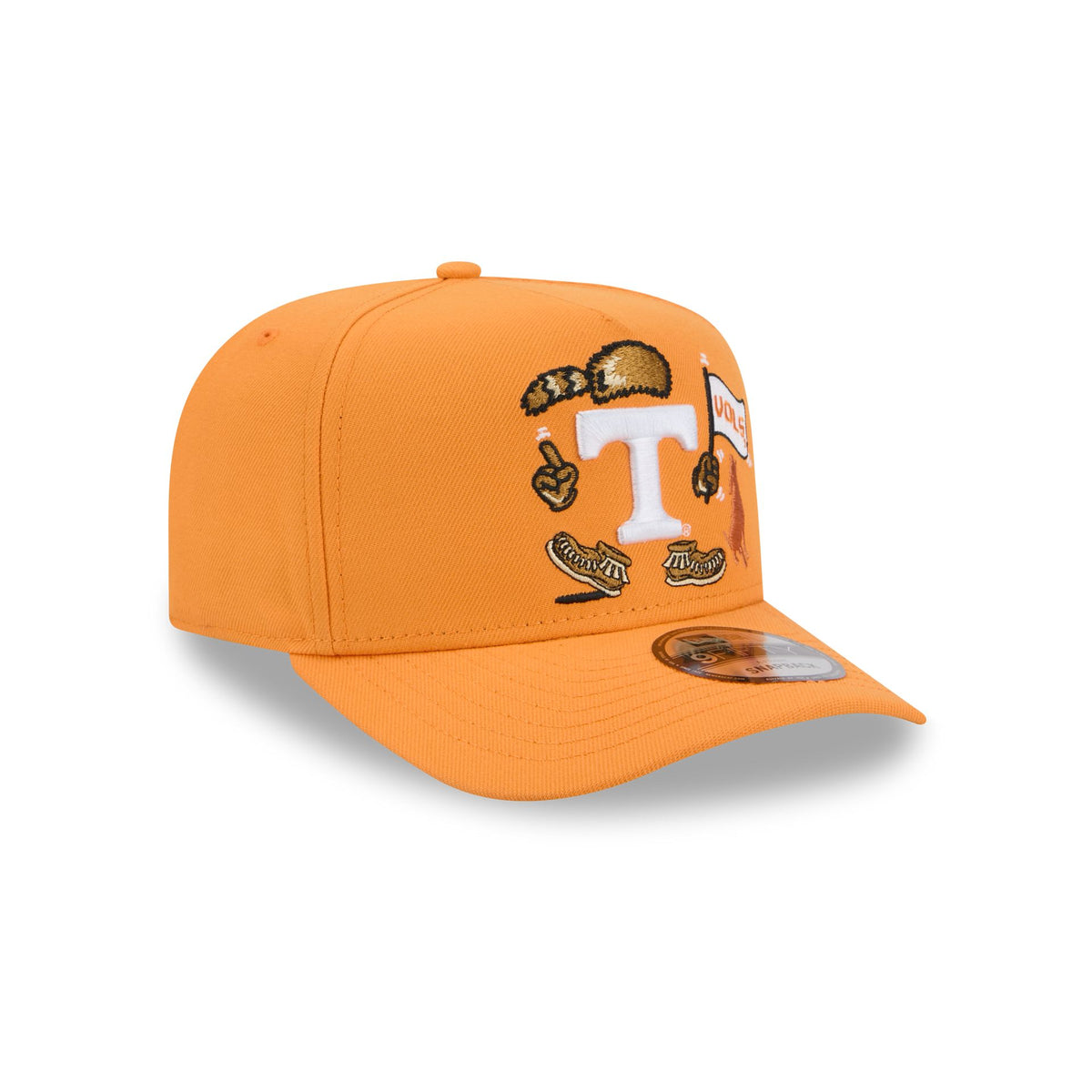 Tennessee Volunteers Cartoon 9FIFTY A-Frame Snapback Hat