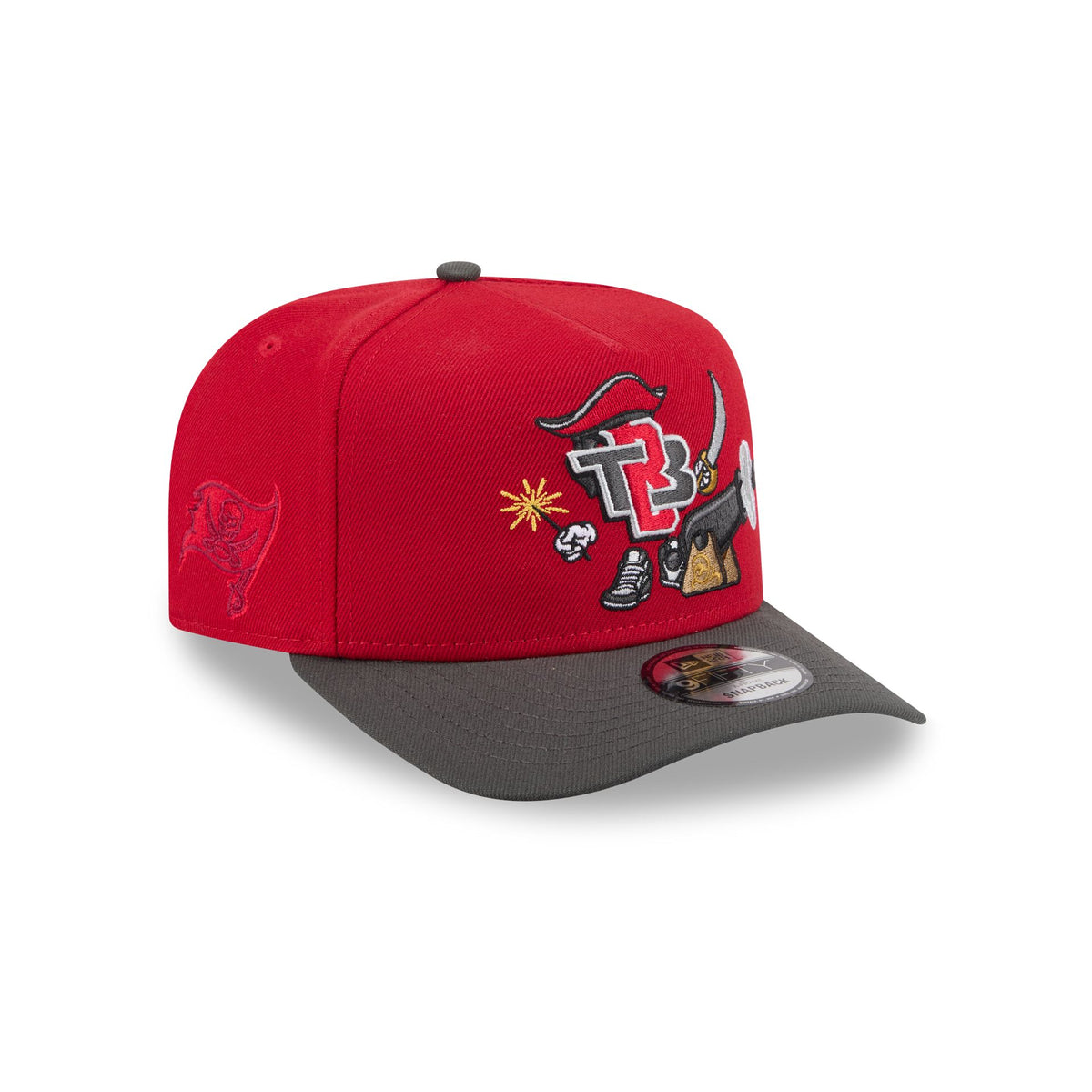 Tampa Bay Buccaneers Cartoon 9FIFTY A-Frame Snapback Hat