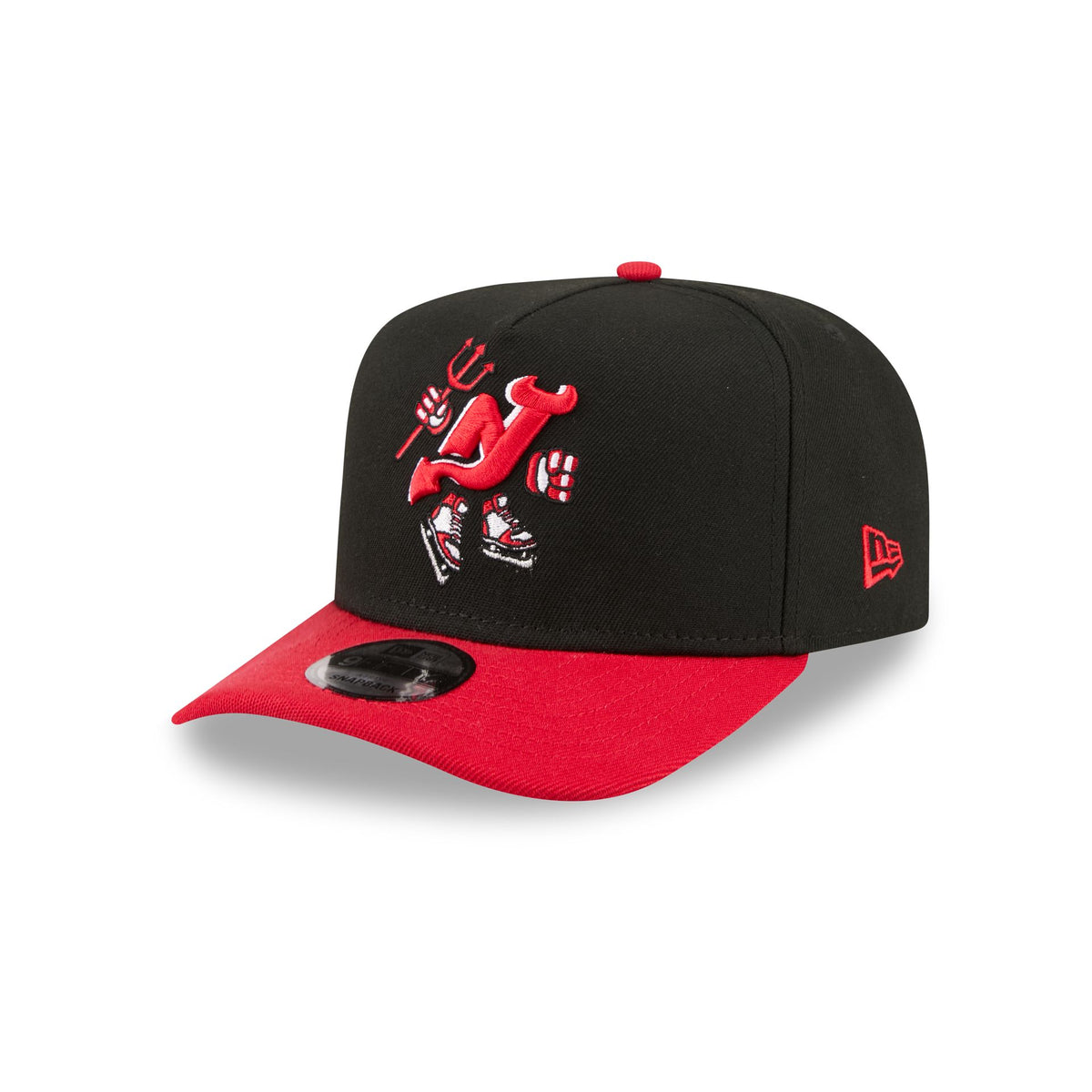 New Jersey Devils Cartoon 9FIFTY A-Frame Snapback Hat