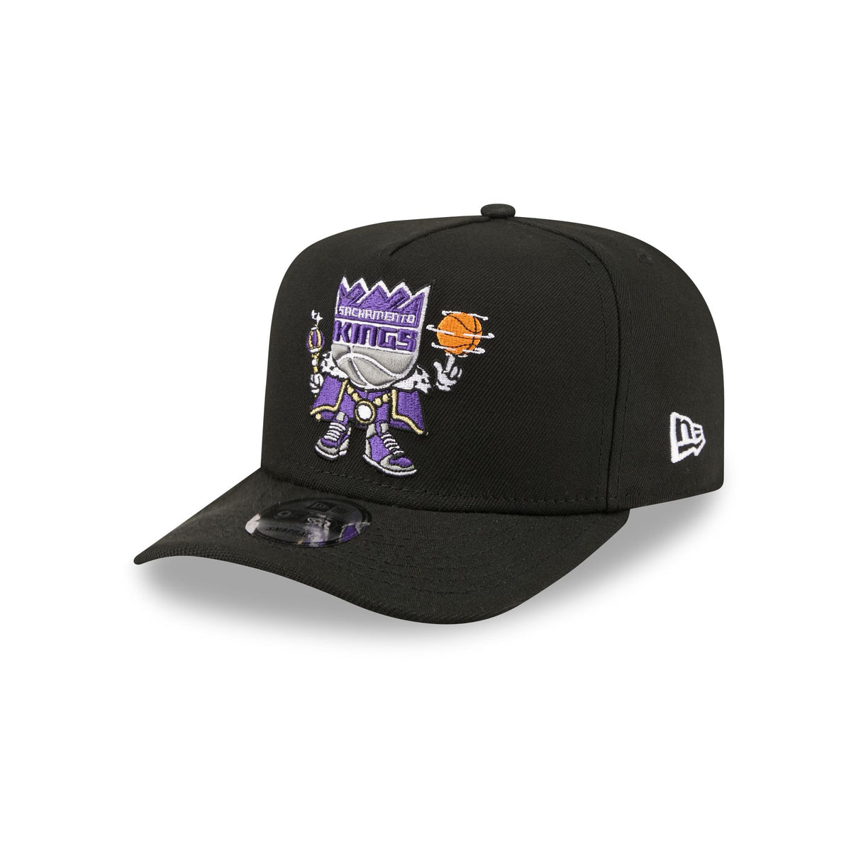 Sacramento Kings Cartoon 9FIFTY A-Frame Snapback Hat