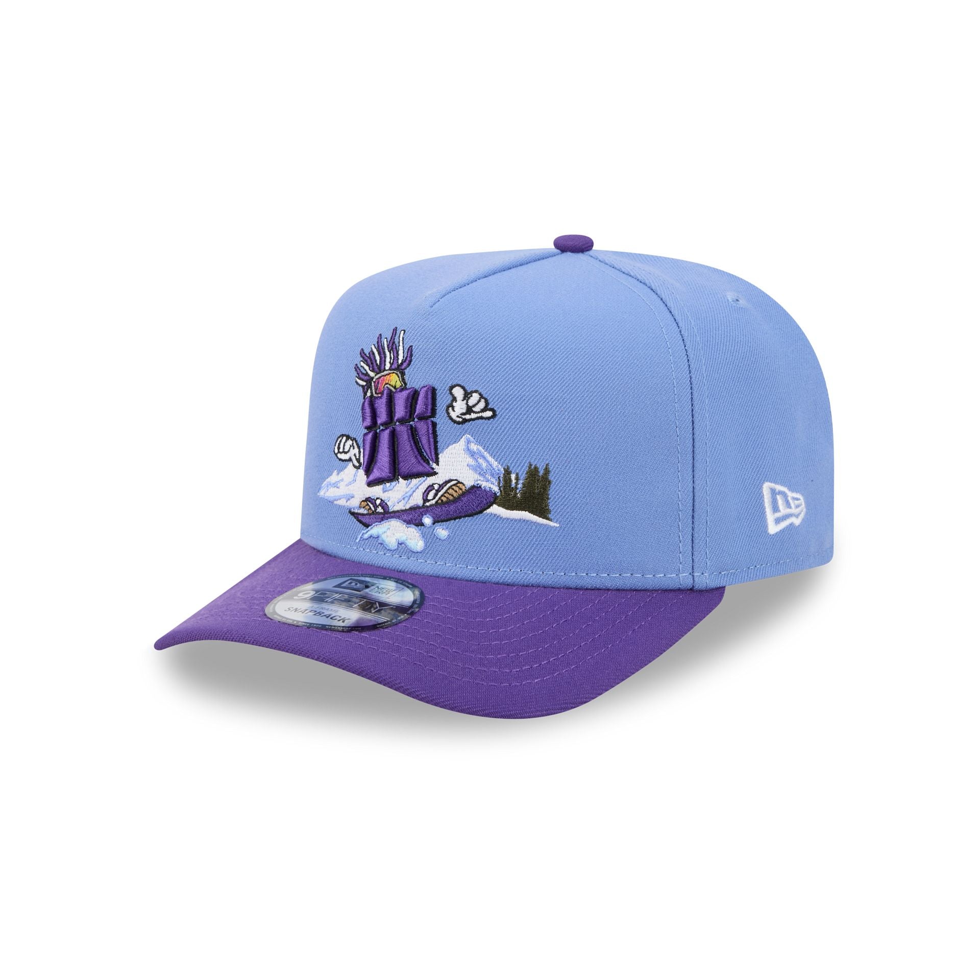 Utah Jazz Cartoon 9FIFTY A-Frame Snapback Hat – New Era Cap