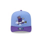 Utah Jazz Cartoon 9FIFTY A-Frame Snapback Hat