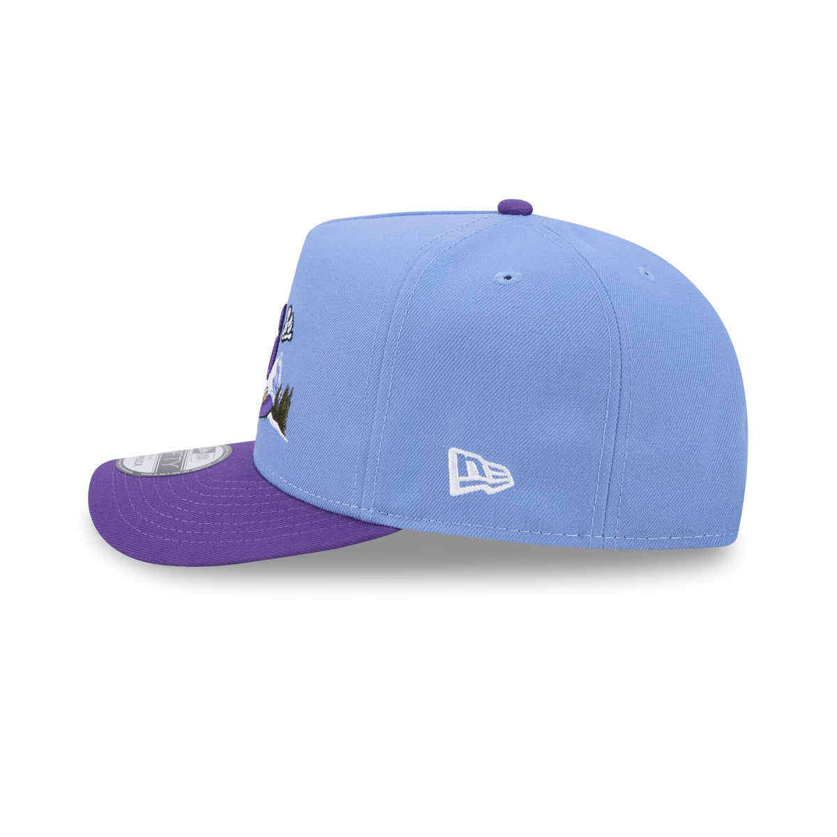 Utah Jazz Cartoon 9FIFTY A-Frame Snapback Hat