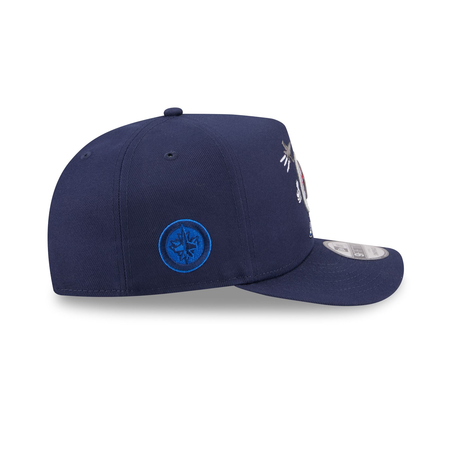 Winnipeg Jets Cartoon 9FIFTY A-Frame Snapback Hat