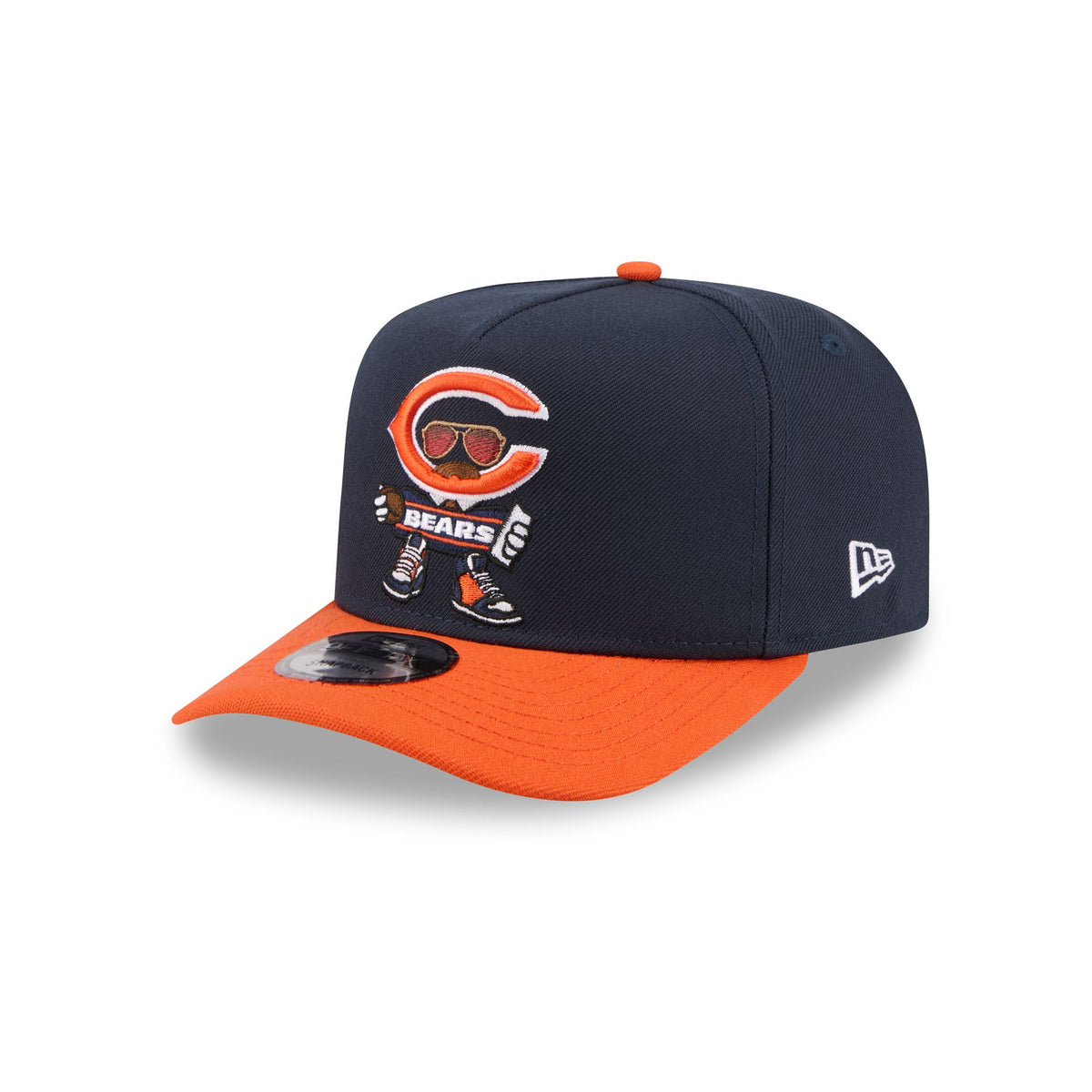 Chicago Bears Cartoon 9FIFTY A-Frame Snapback Hat