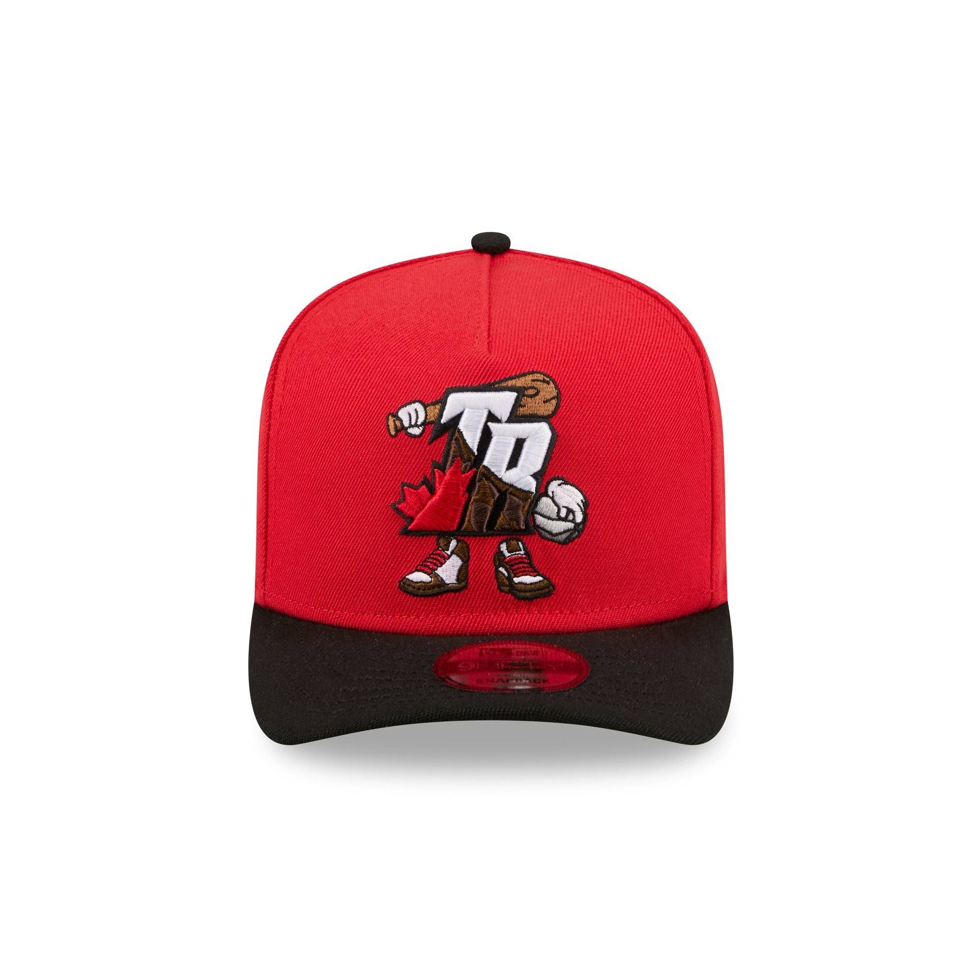 Toronto Raptors Cartoon 9FIFTY A-Frame Snapback Hat
