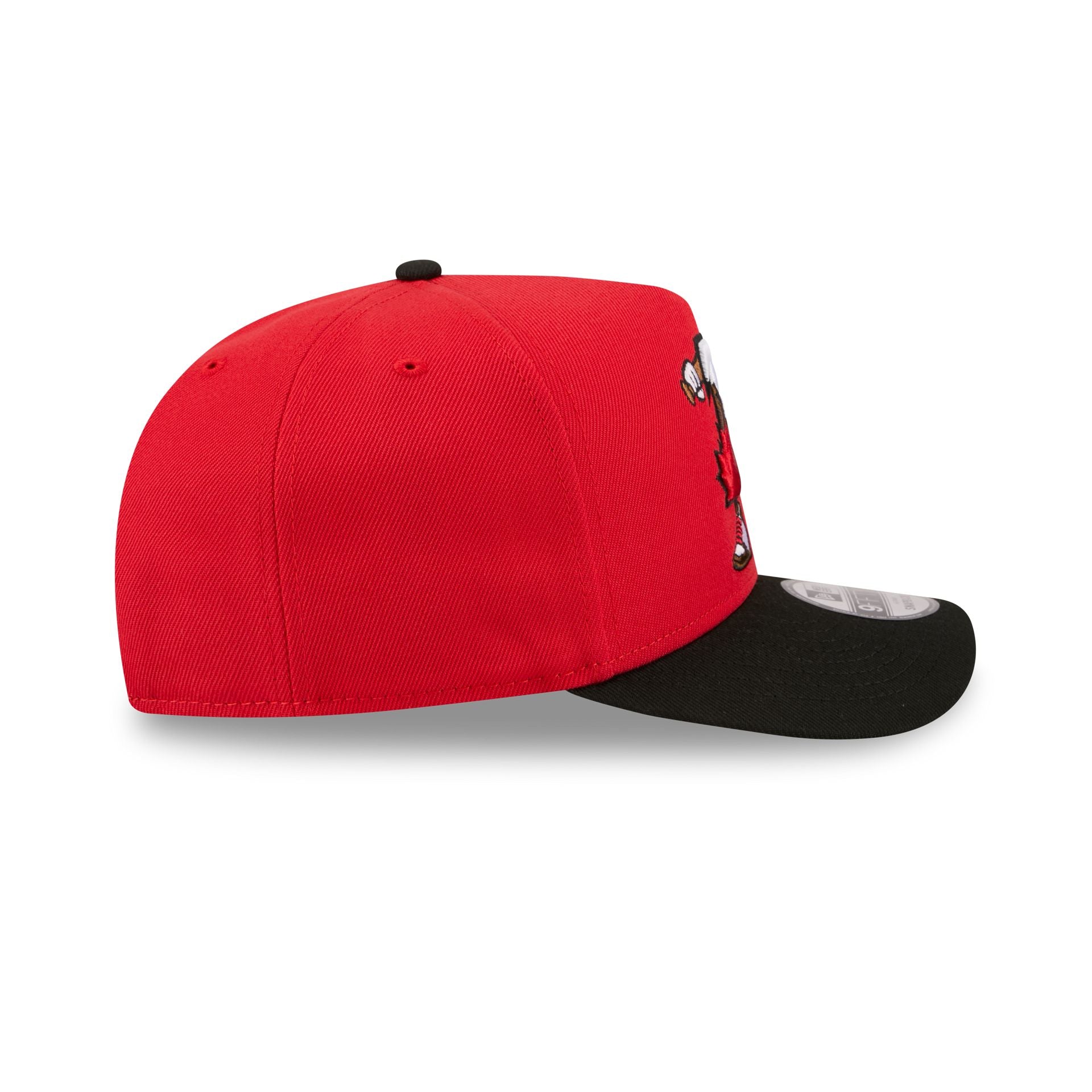 Toronto Raptors Cartoon 9FIFTY A-Frame Snapback Hat