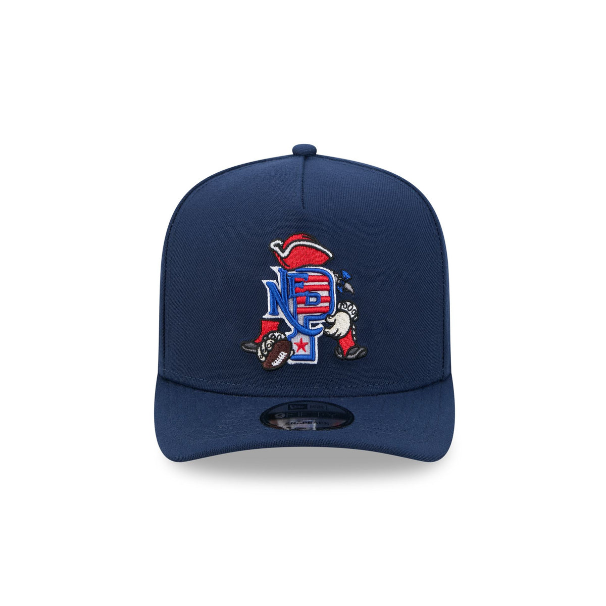New England Patriots Cartoon 9FIFTY A-Frame Snapback Hat
