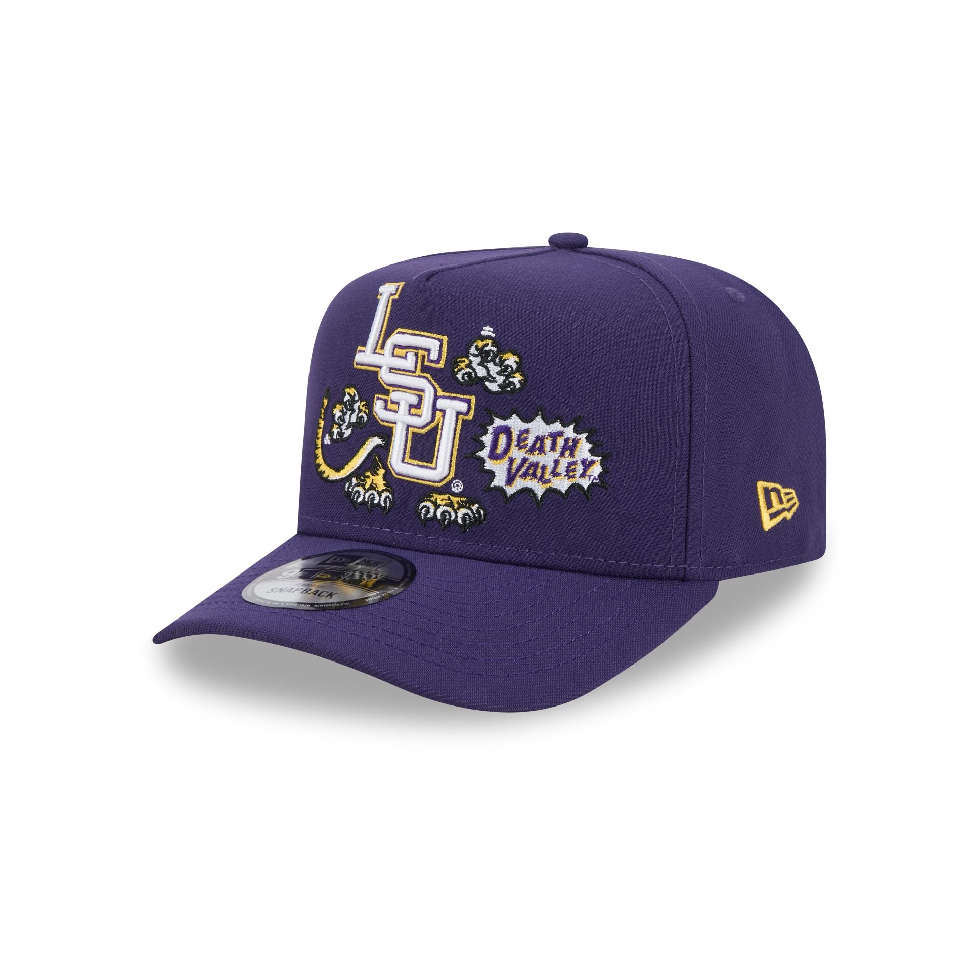 LSU Tigers Cartoon 9FIFTY A-Frame Snapback Hat