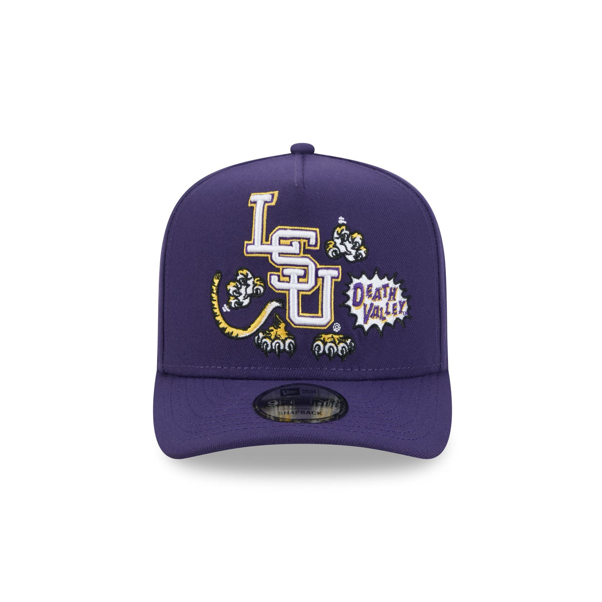 LSU Tigers Cartoon 9FIFTY A-Frame Snapback Hat