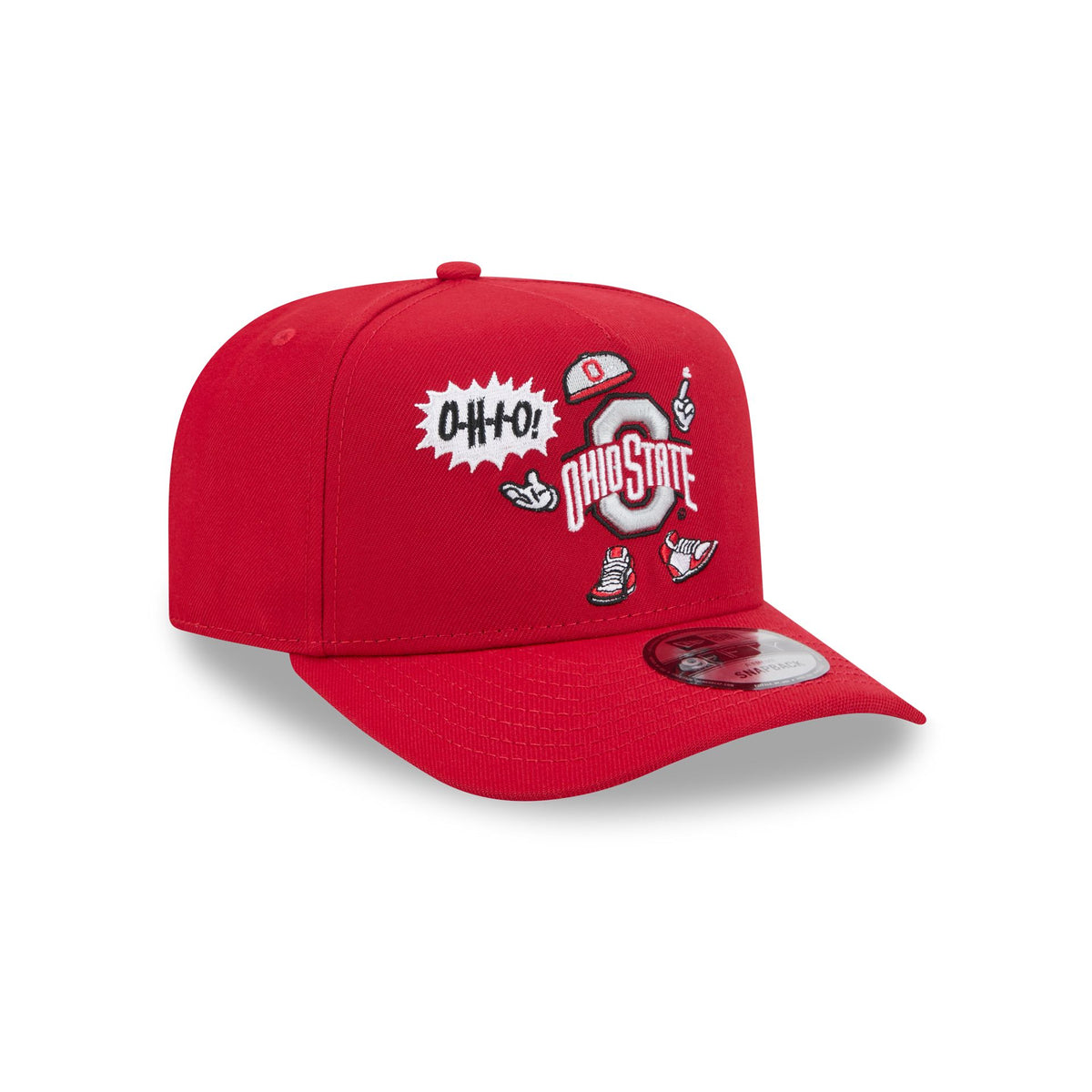Ohio State Buckeyes Cartoon 9FIFTY A-Frame Snapback Hat