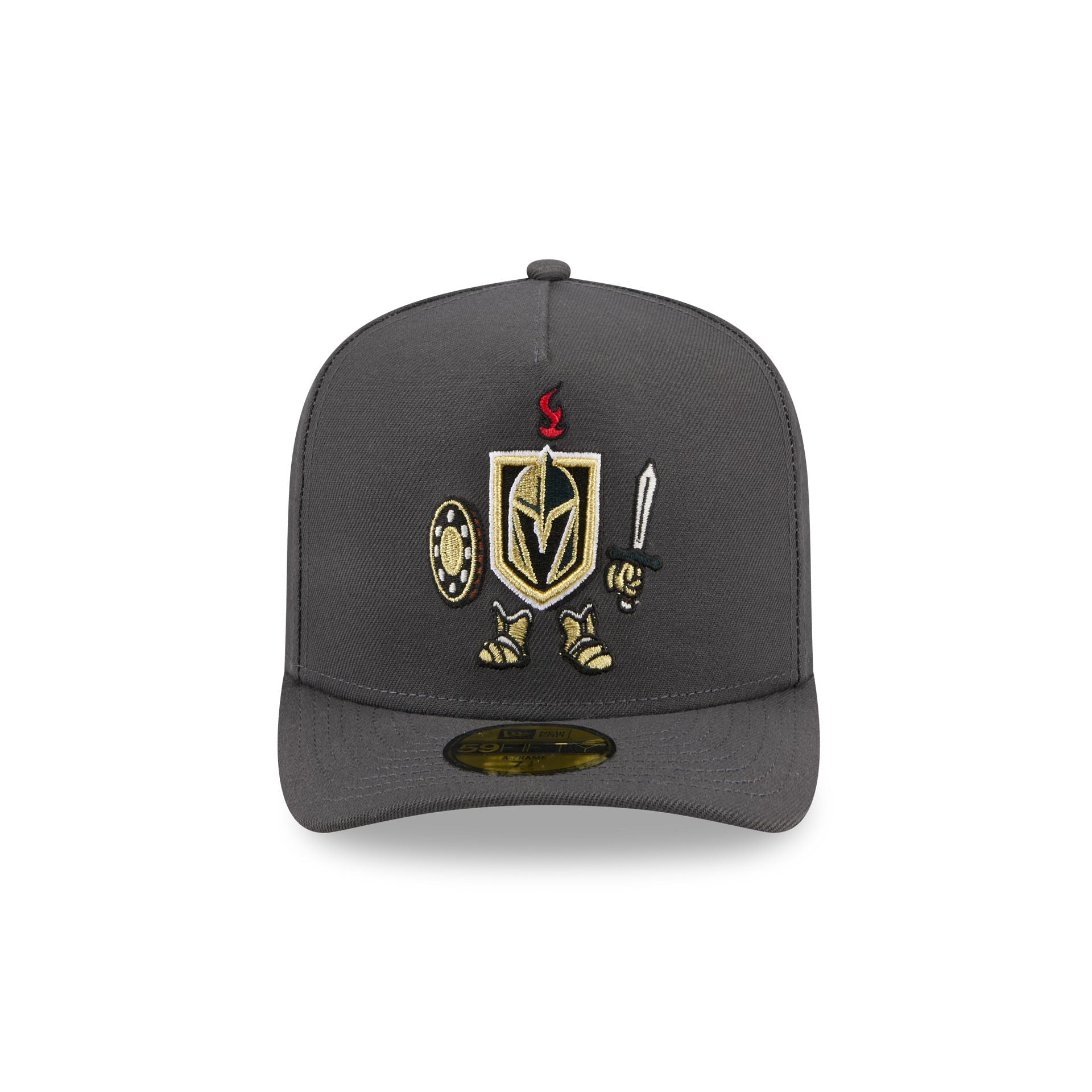 Vegas Golden Knights Cartoon 59FIFTY A-Frame Fitted Hat