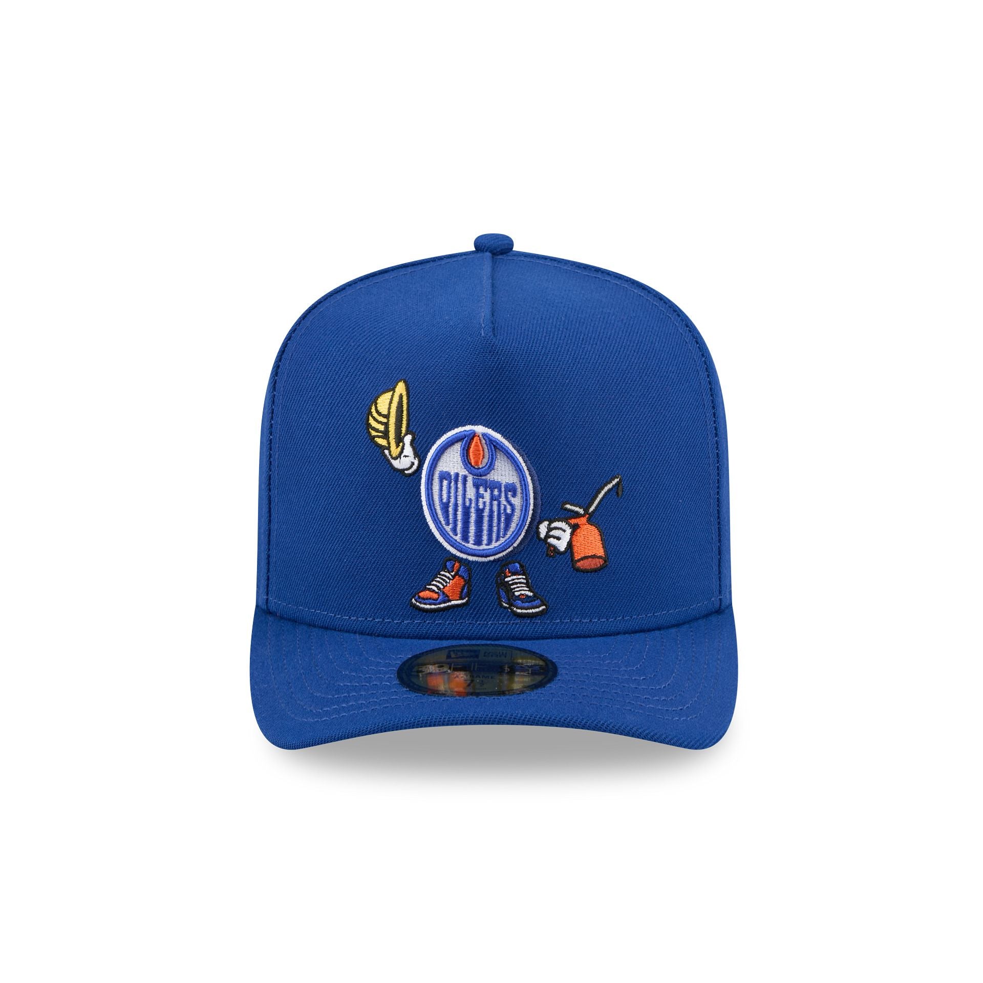 Edmonton Oilers Cartoon 59FIFTY A-Frame Fitted Hat
