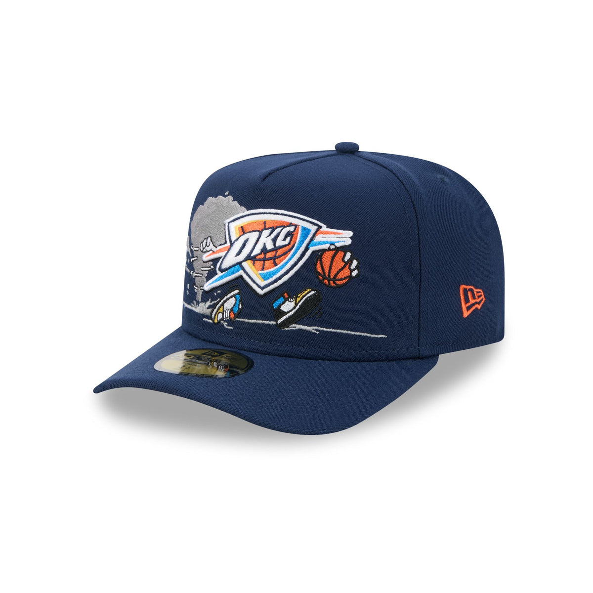 Oklahoma City Thunder Cartoon 59FIFTY A-Frame Fitted Hat