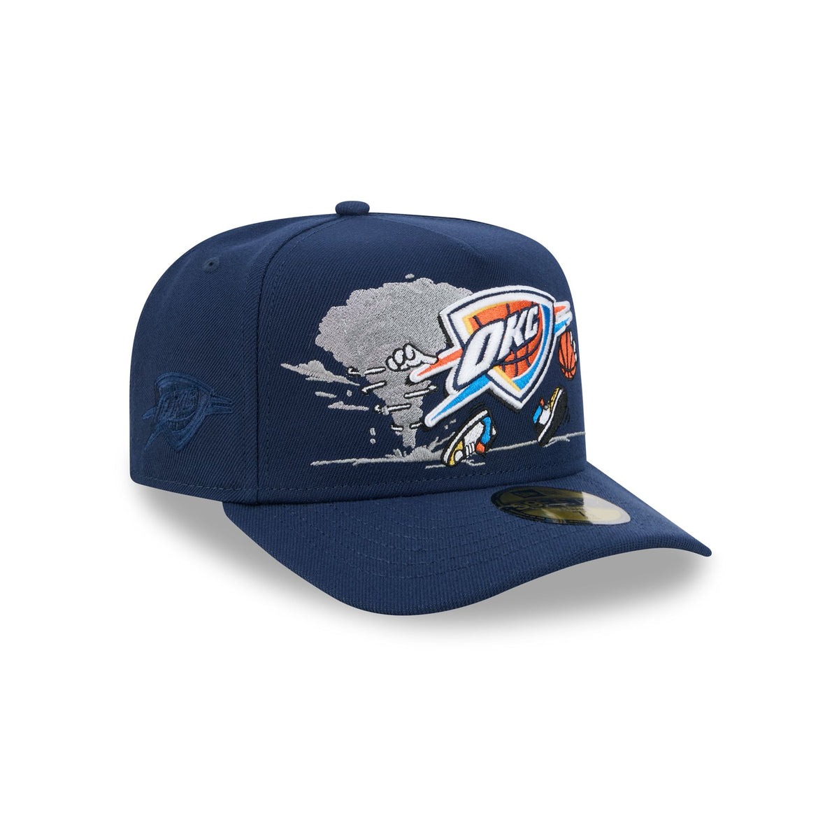 Oklahoma City Thunder Cartoon 59FIFTY A-Frame Fitted Hat