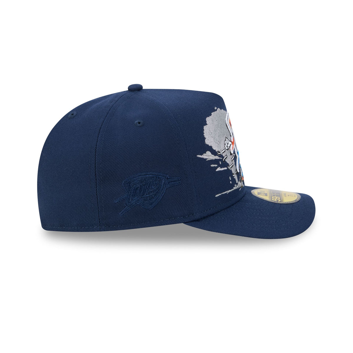 Oklahoma City Thunder Cartoon 59FIFTY A-Frame Fitted Hat