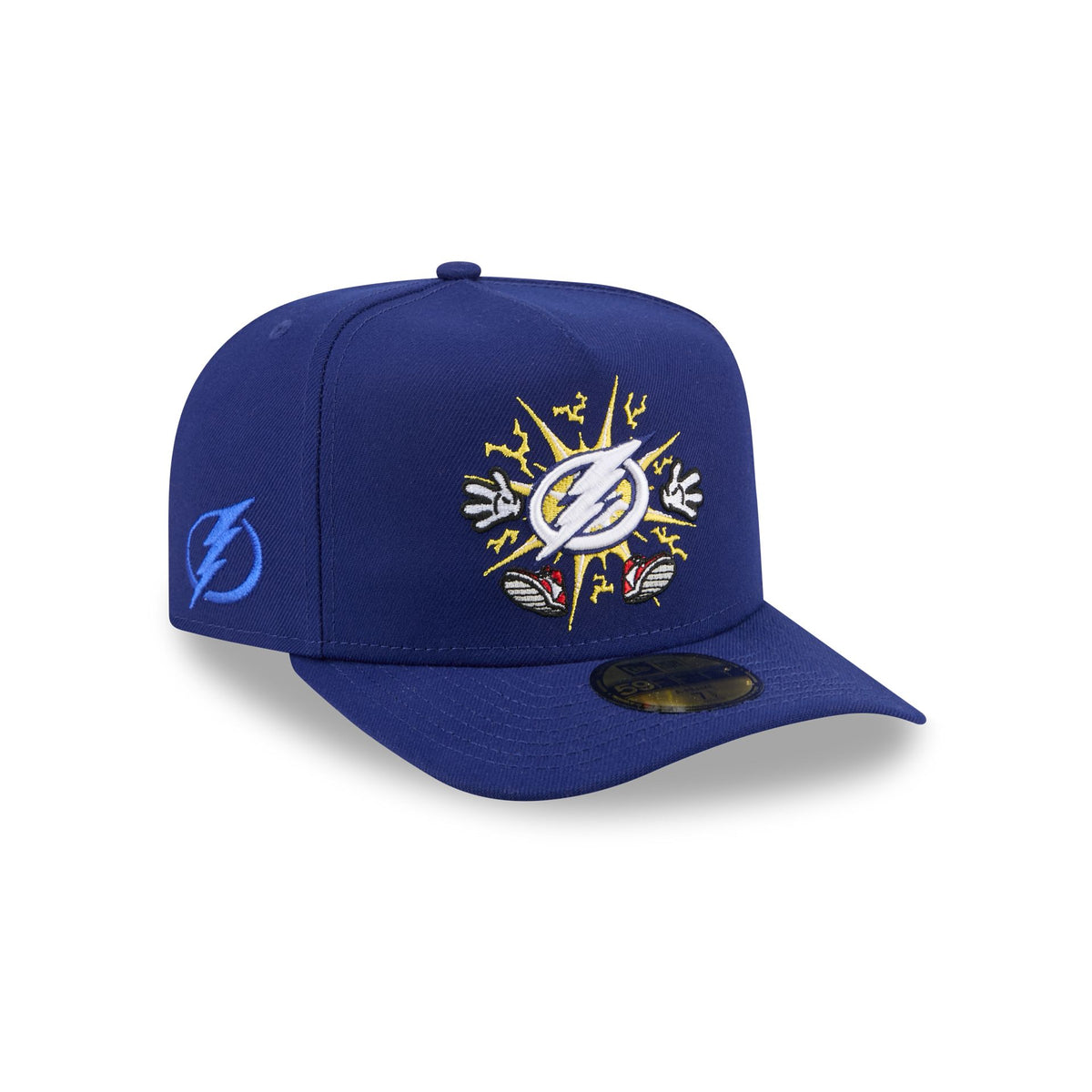 Tampa Bay Lightning Cartoon 59FIFTY A-Frame Fitted Hat