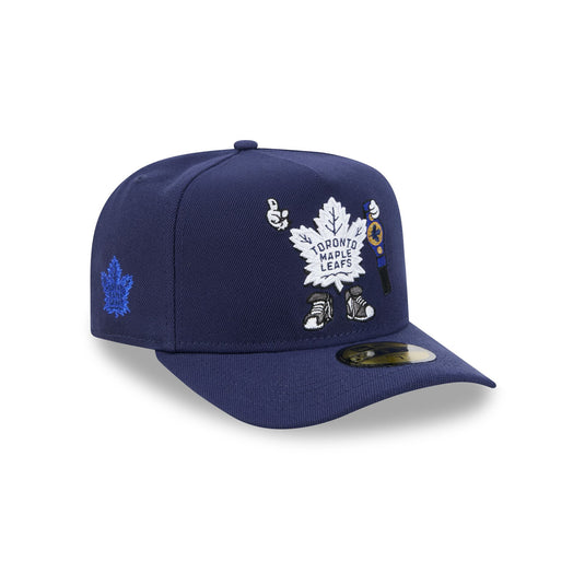 Toronto Maple Leafs Cartoon 59FIFTY A-Frame Fitted Hat