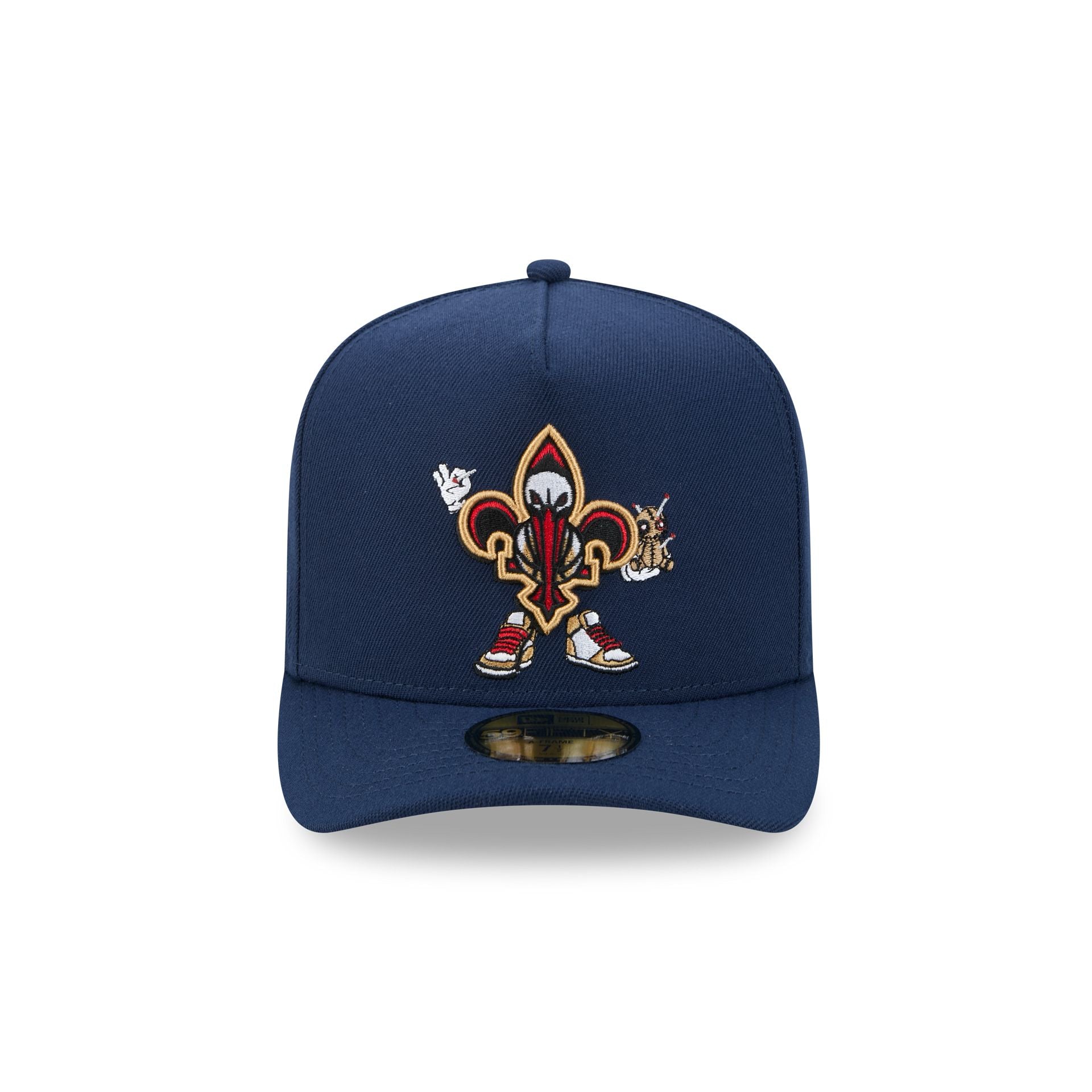 New Orleans Pelicans Cartoon 59FIFTY A-Frame Fitted Hat