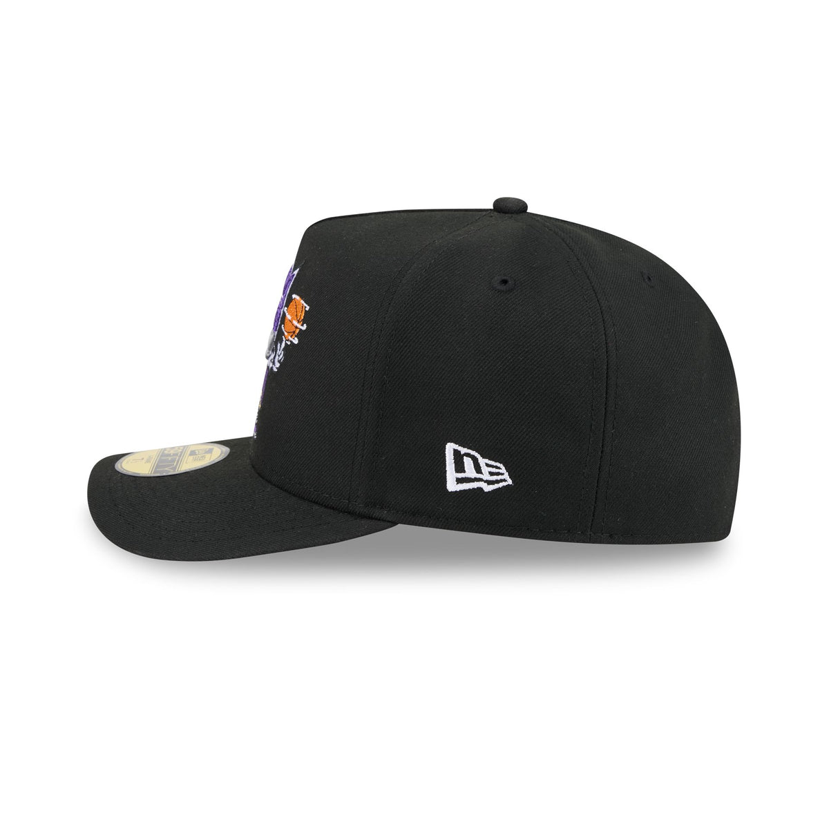 Sacramento Kings Cartoon 59FIFTY A-Frame Fitted Hat