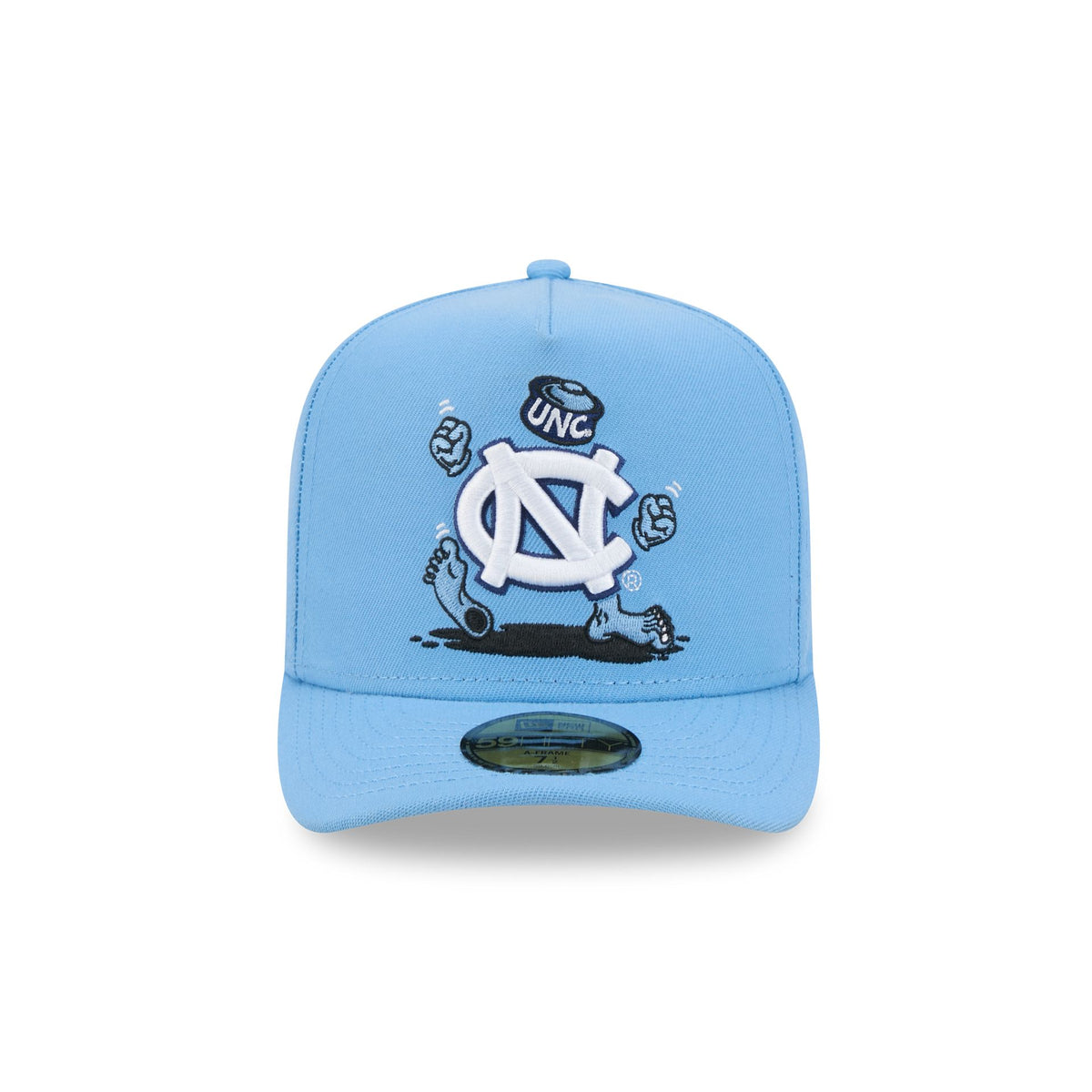 North Carolina Tar Heels Cartoon 59FIFTY A-Frame Fitted Hat
