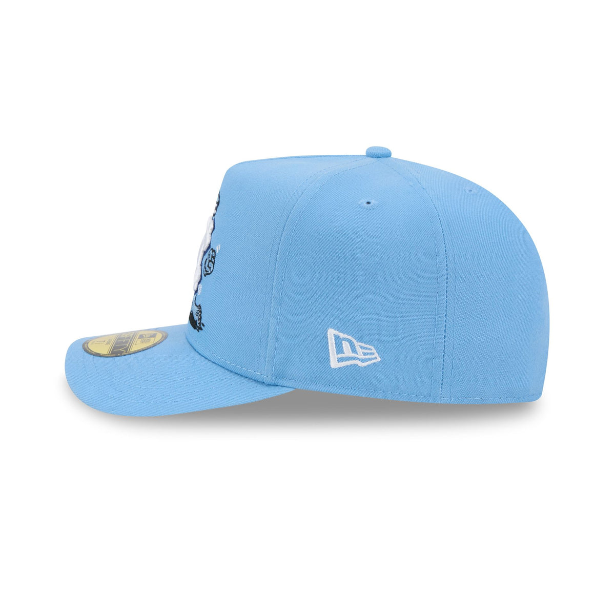 North Carolina Tar Heels Cartoon 59FIFTY A-Frame Fitted Hat