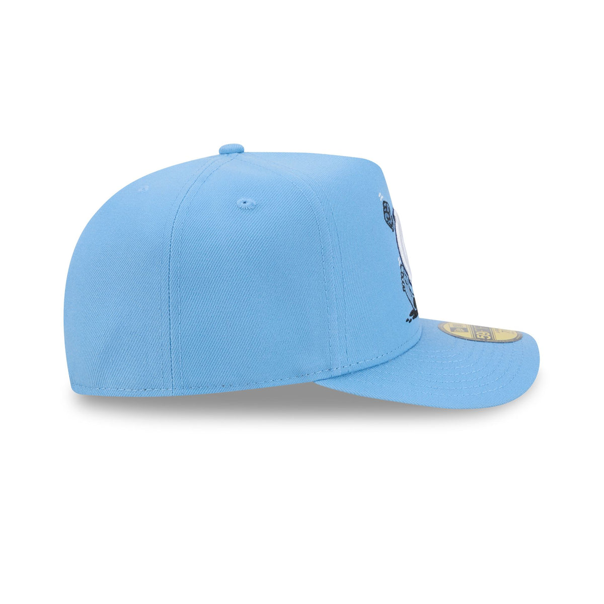 North Carolina Tar Heels Cartoon 59FIFTY A-Frame Fitted Hat