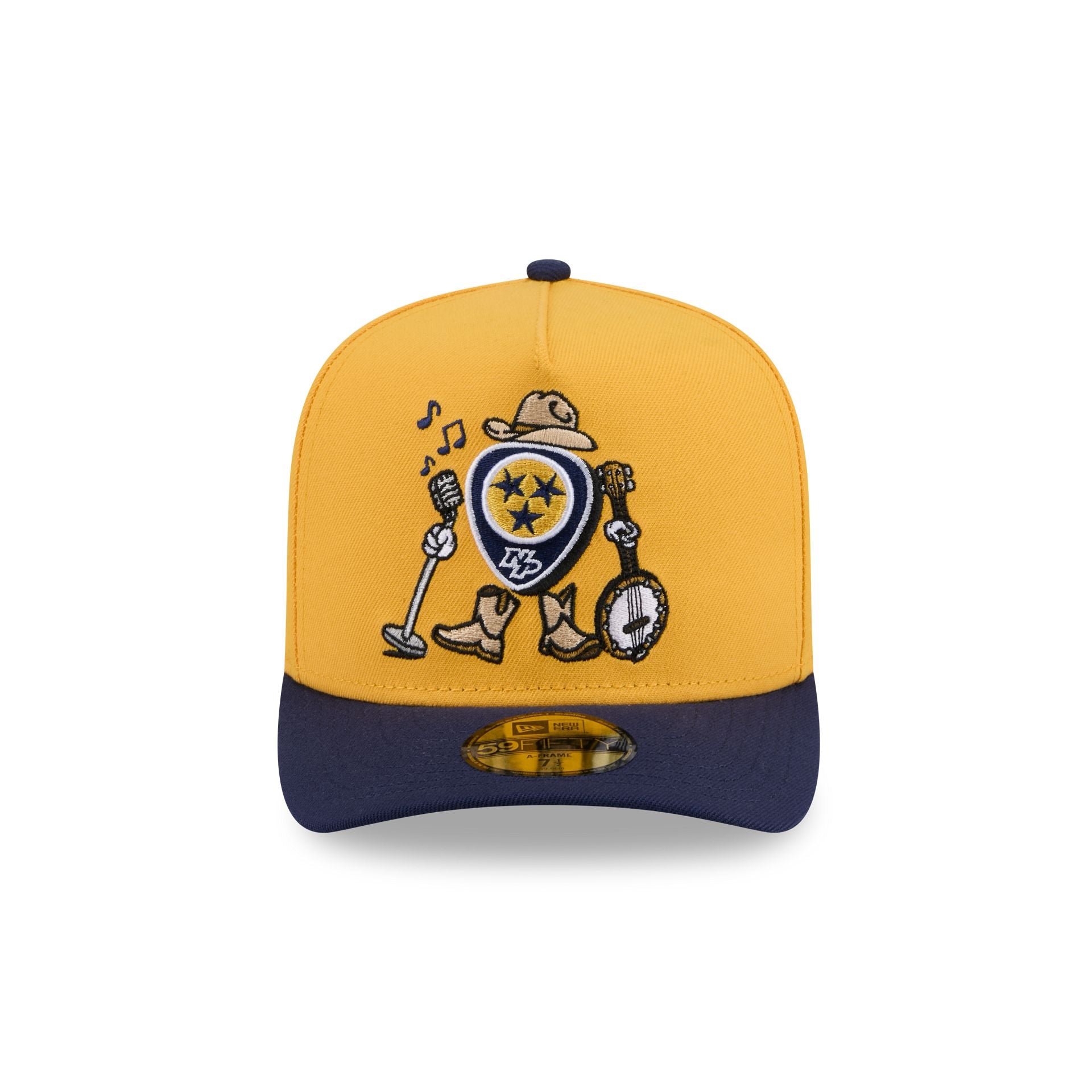 Nashville Predators Cartoon 59FIFTY A-Frame Fitted Hat
