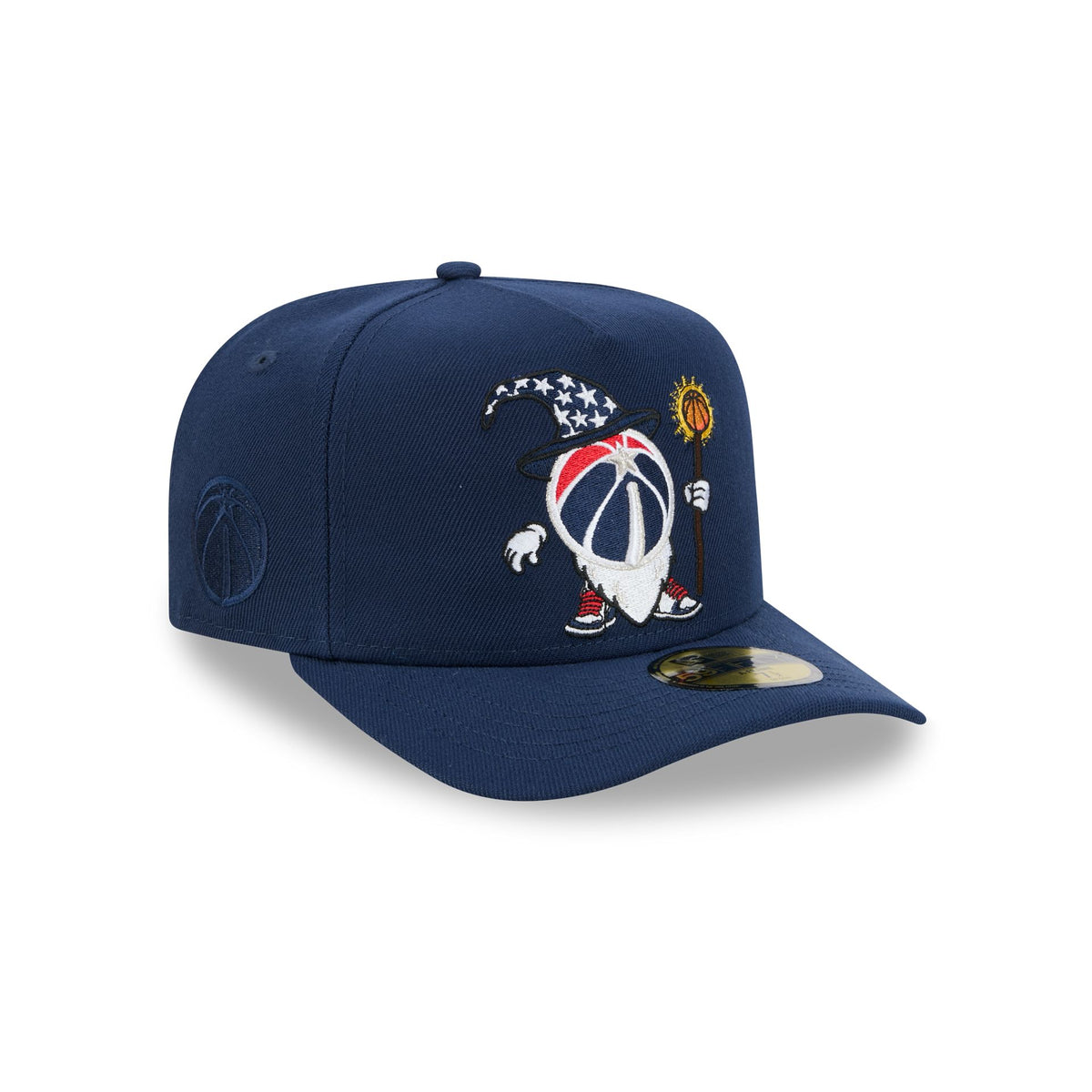 Washington Wizards Cartoon 59FIFTY A-Frame Fitted Hat