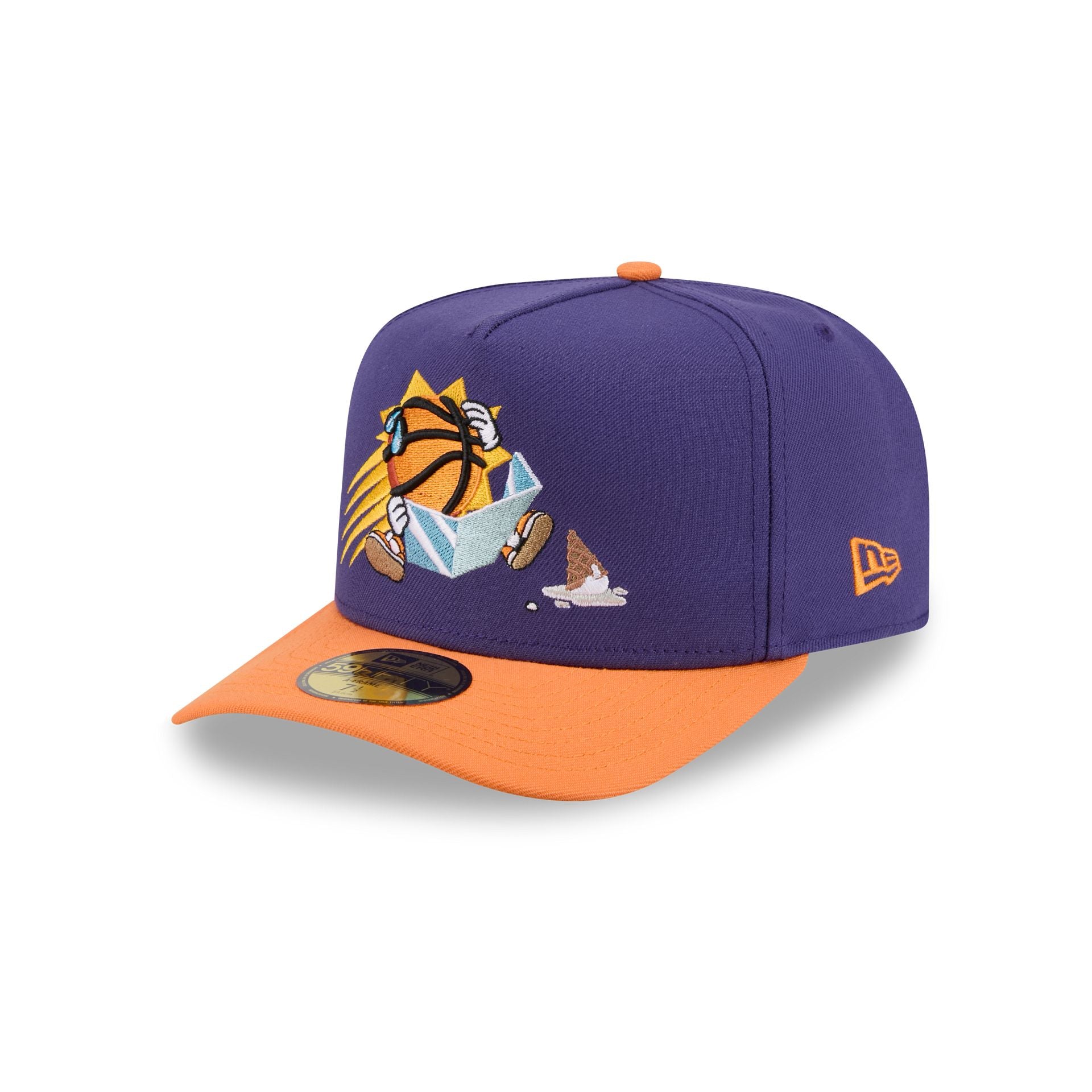 Phoenix Suns Cartoon 59FIFTY A-Frame Fitted Hat
