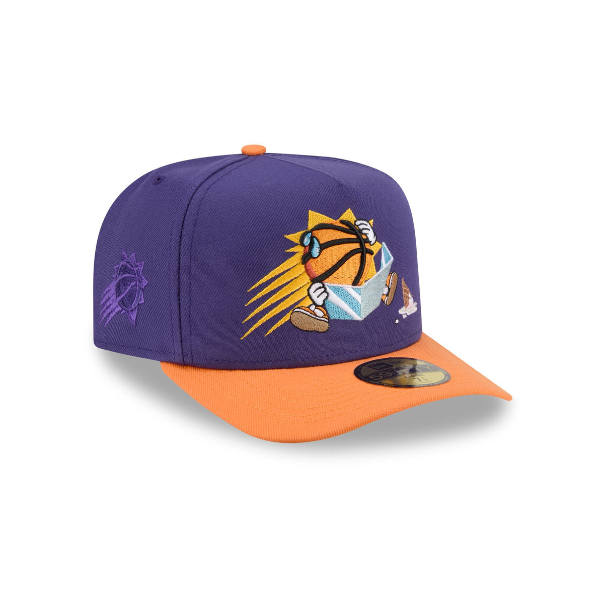 Phoenix Suns Cartoon 59FIFTY A-Frame Fitted Hat